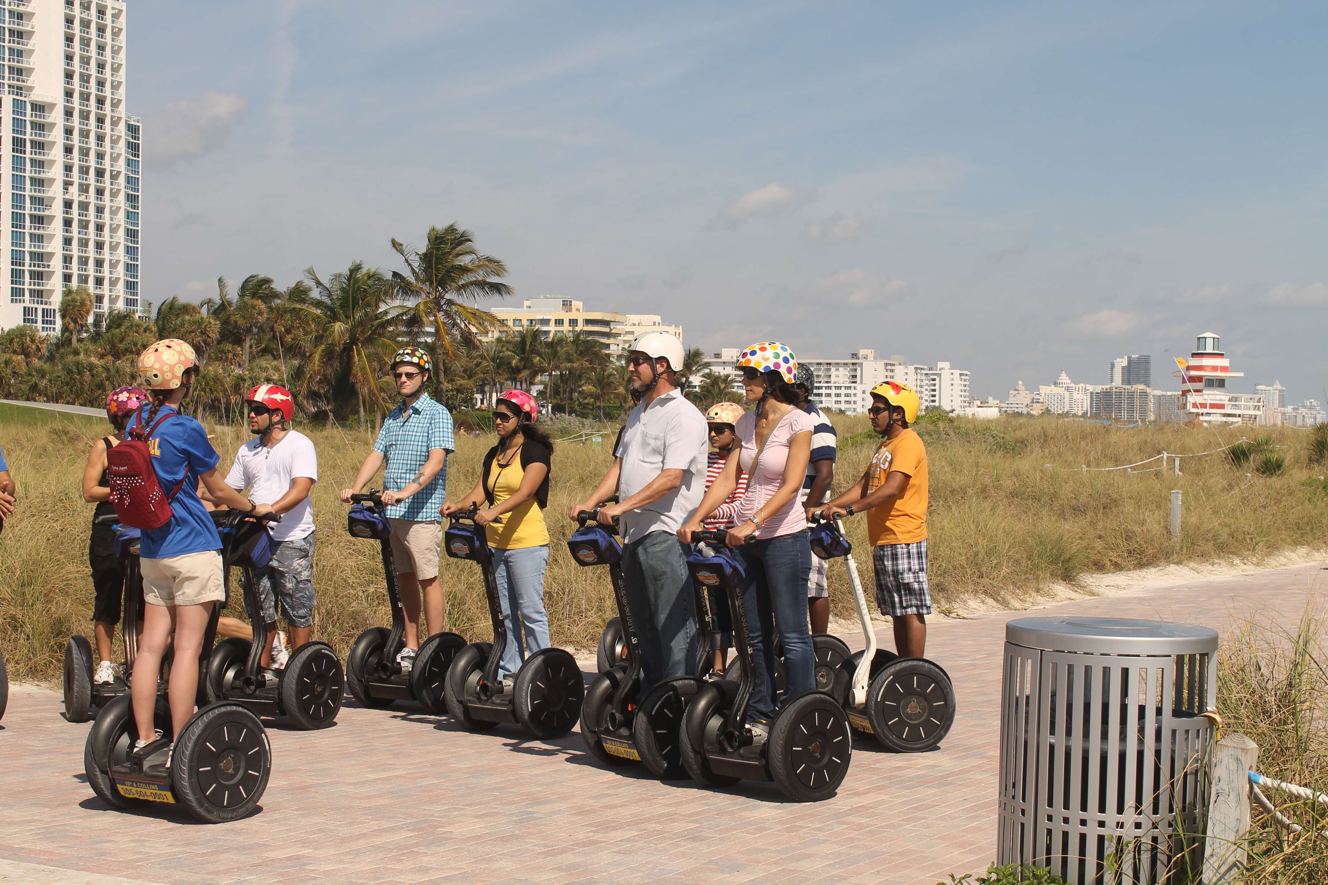 Visit the Vibrant Art Deco District by Segway