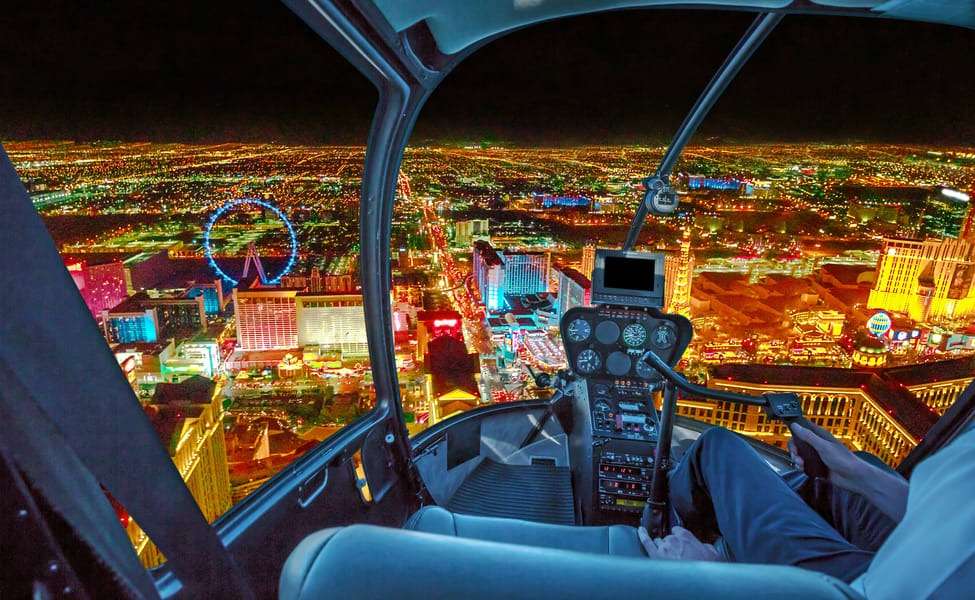 Take Las Vegas Night Strip Helicopter Tour