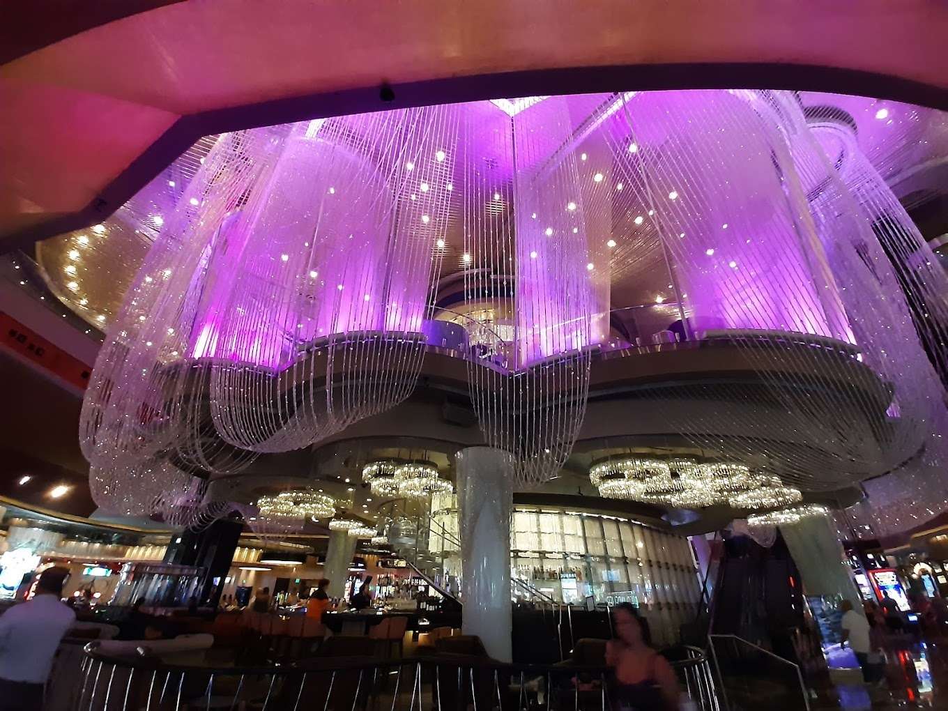 Get a Drink at the Chandelier Bar