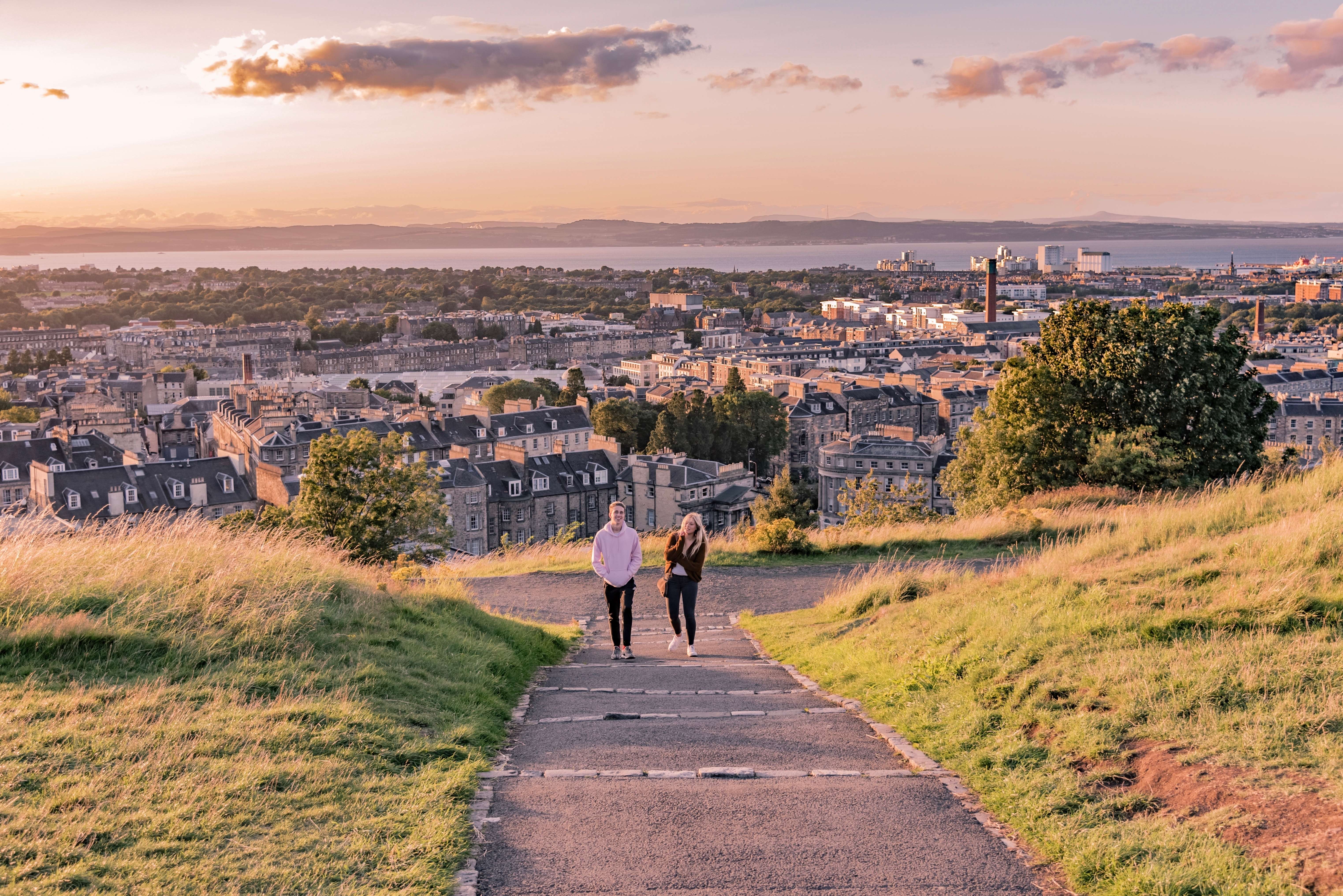 Watch The Sunset From Calton Hill 
