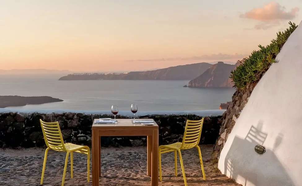 Watch the Sunset in Santorini