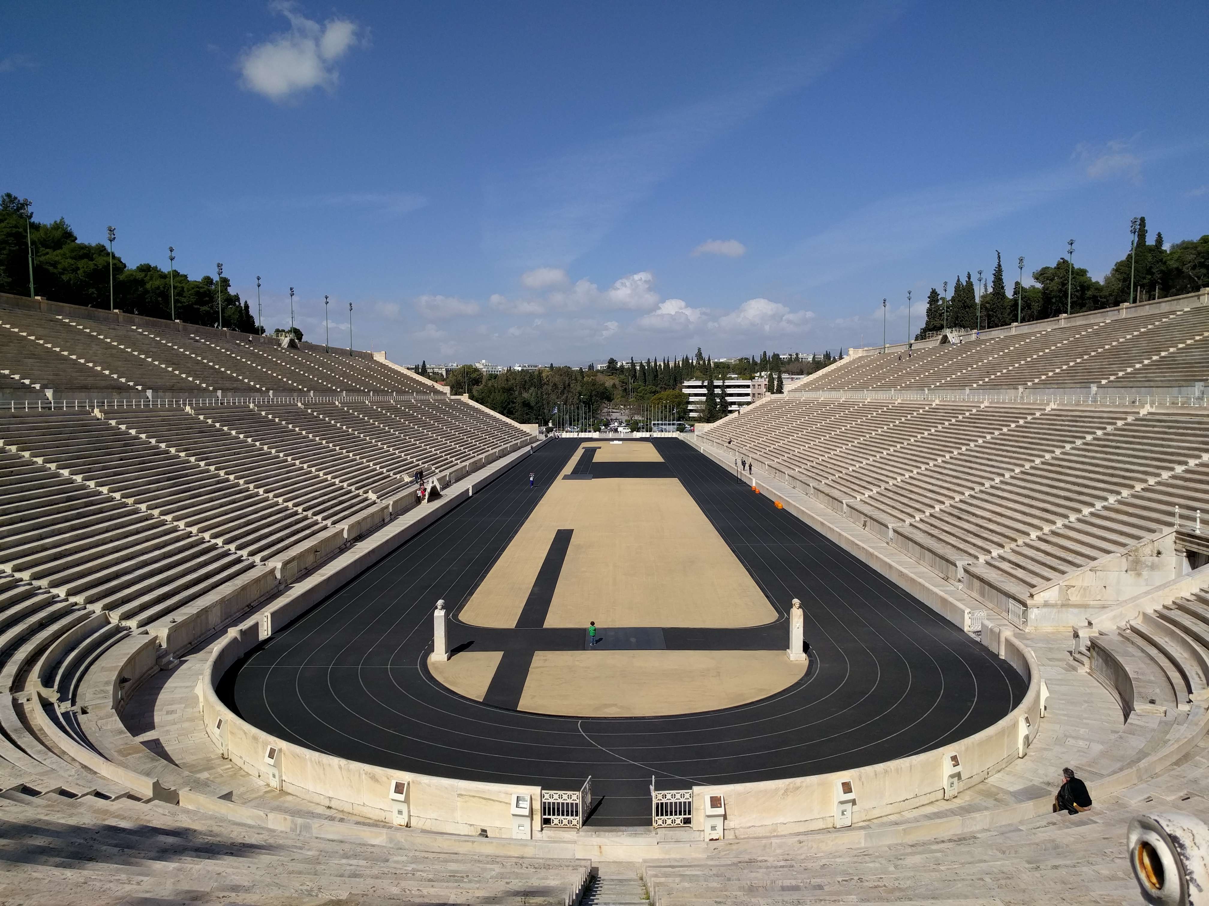 Head to the Panathenaic Stadium