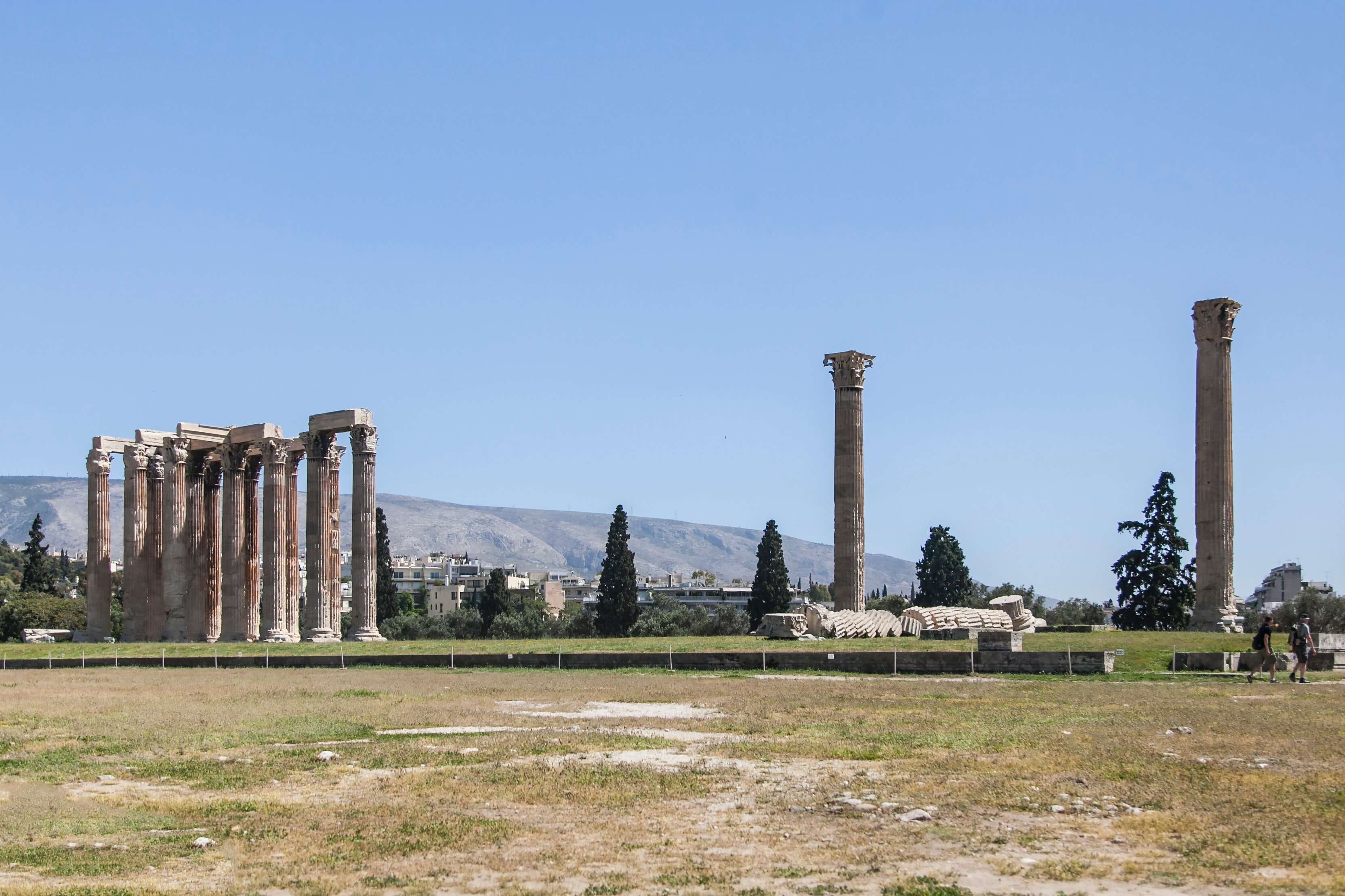 Take a Walk to the Temple of Olympian Zeus