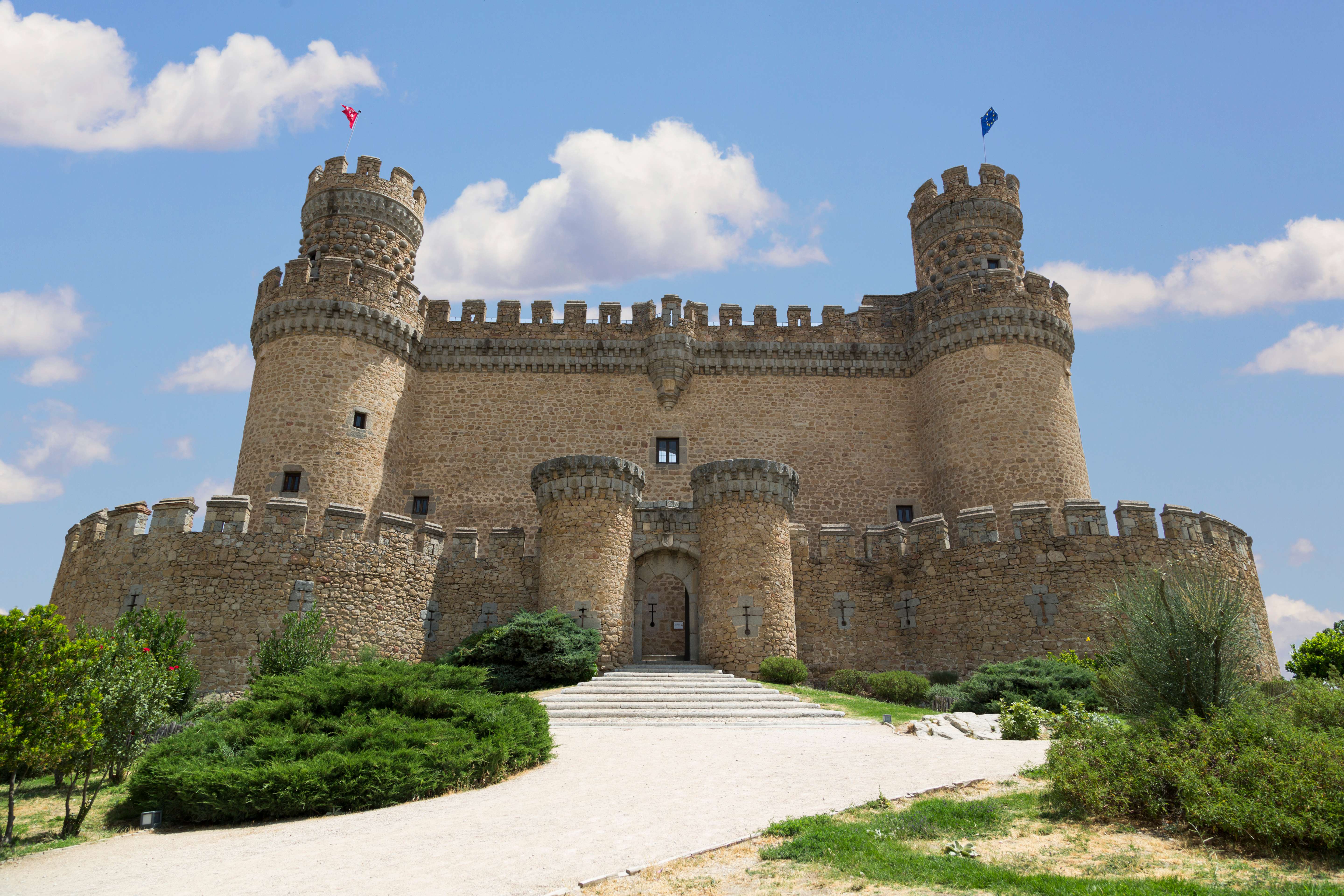New Castle of Manzanares el Real, Madrid
