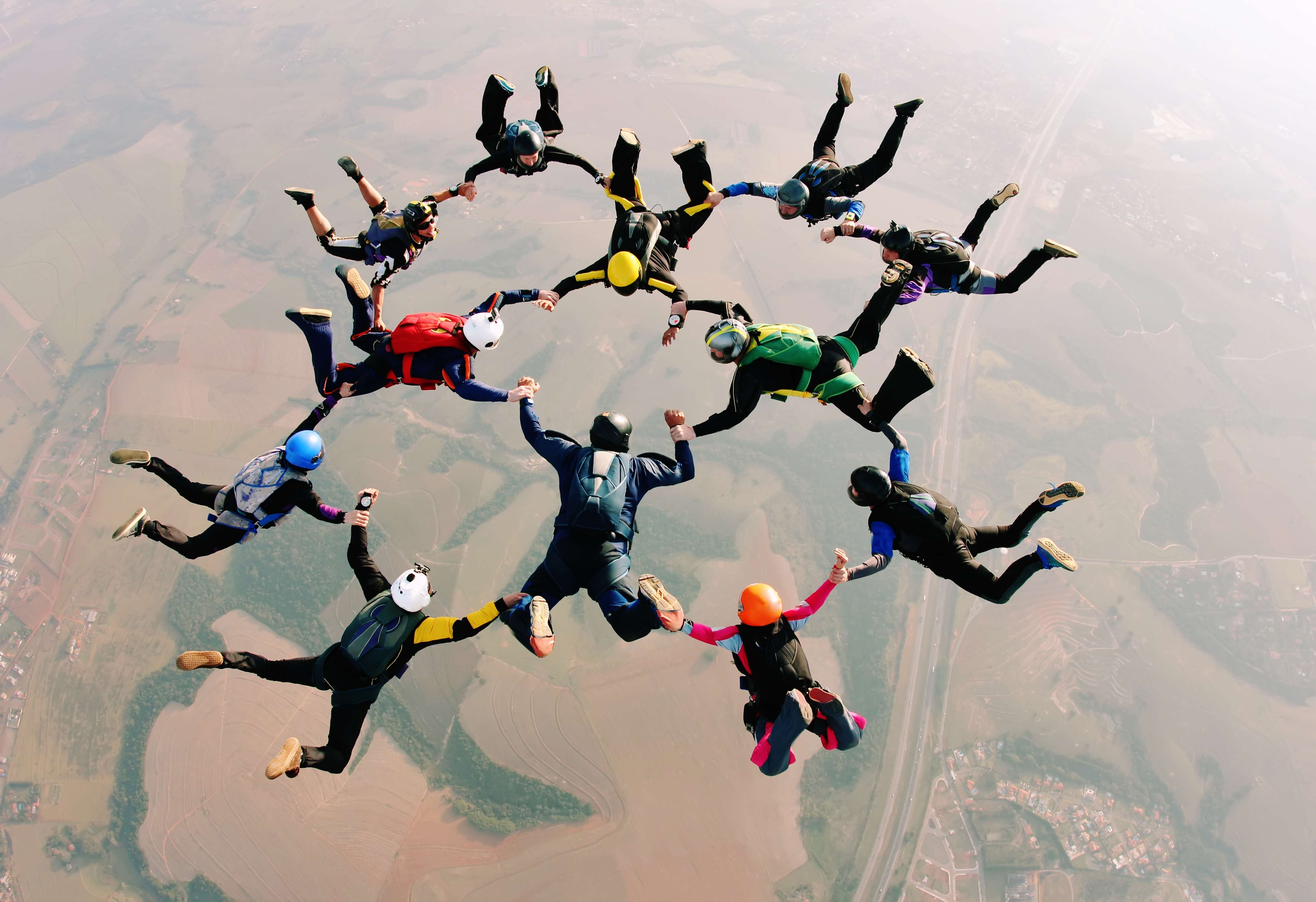 Go for Skydiving in Frankfurt