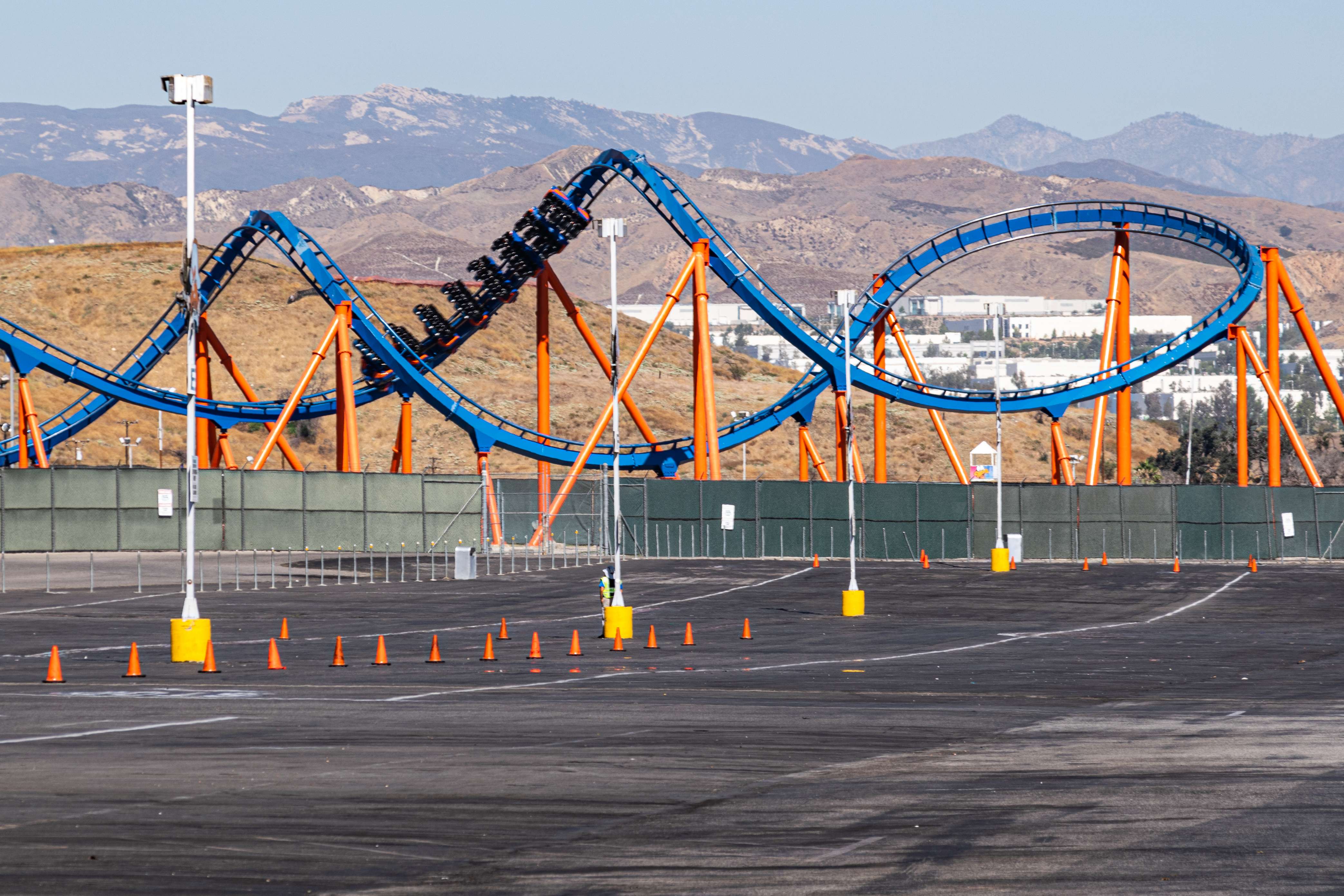 Six Flags Magic Mountain, California