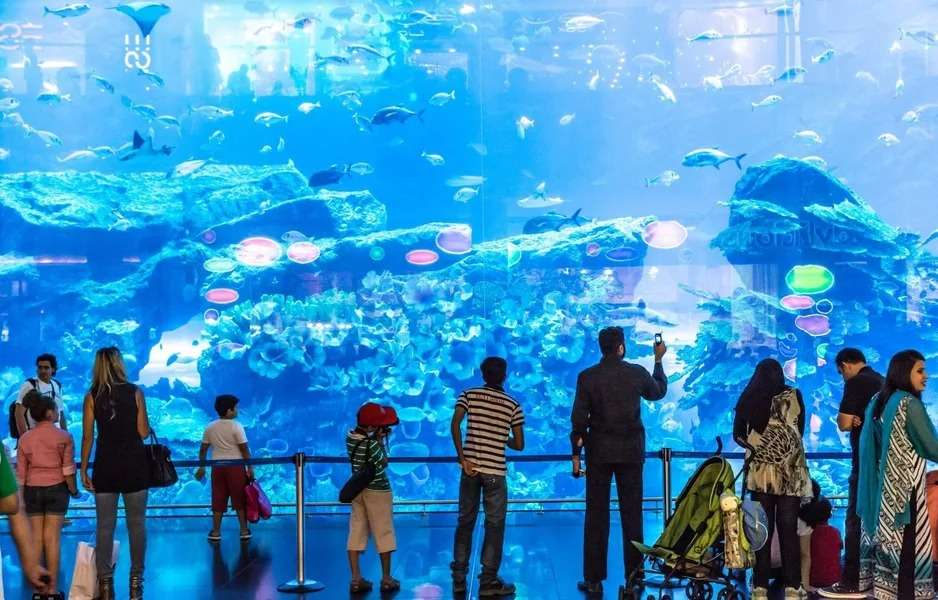 Atlantis Aquarium at the Forum Shops