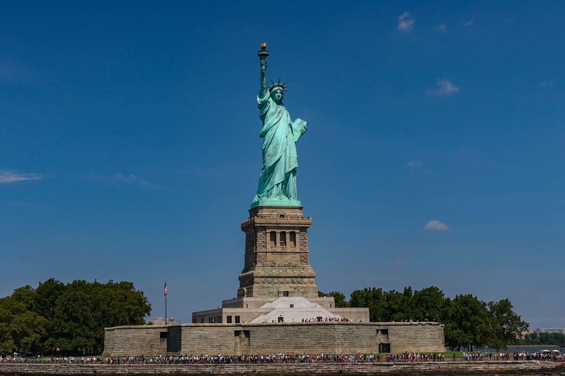 Statue of Liberty and Ellis Island