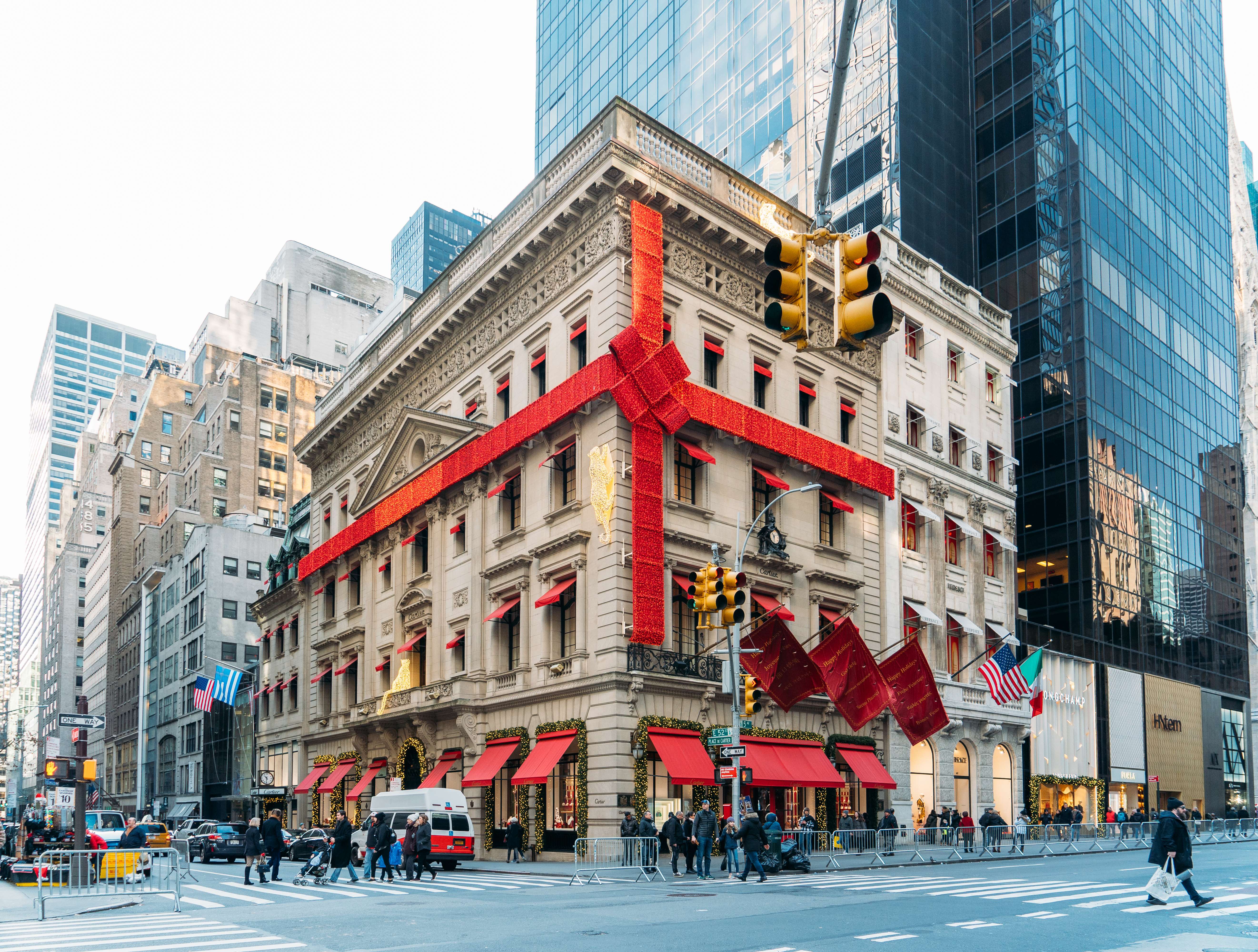 See Cartier Holiday Decorations