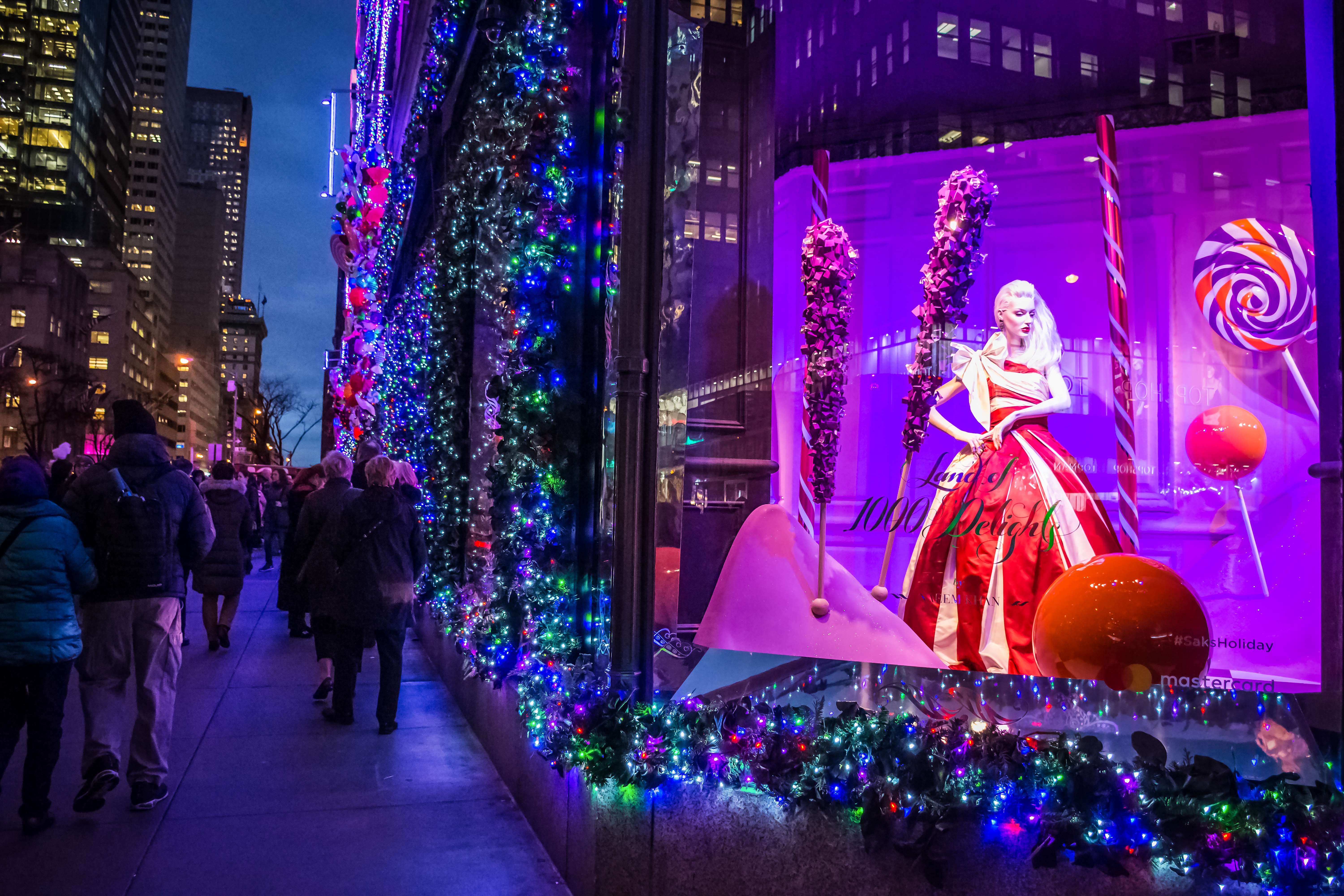 Admire NYC Holiday Window Display