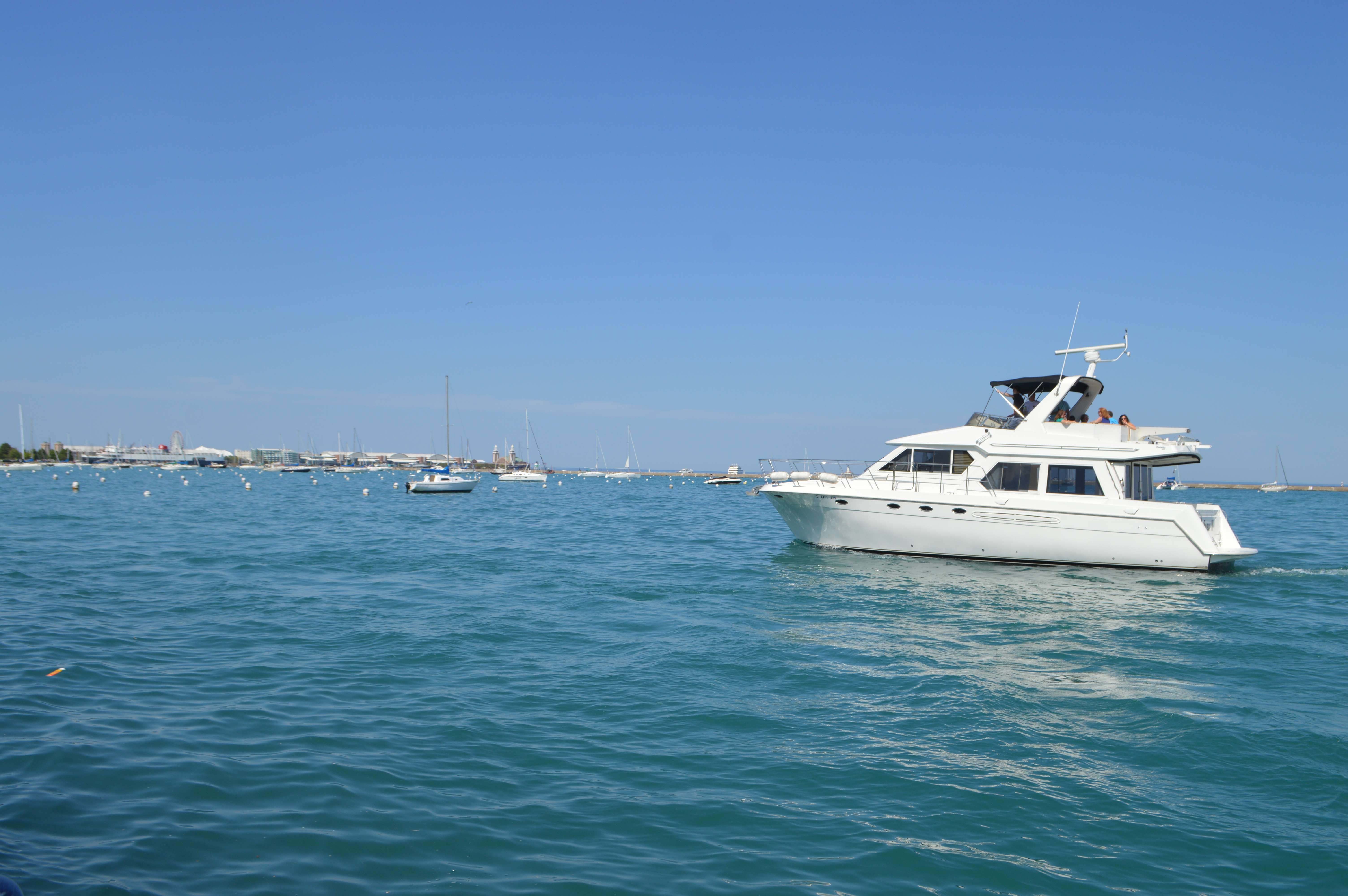 Take the Lake Michigan Sightseeing Boat Tour