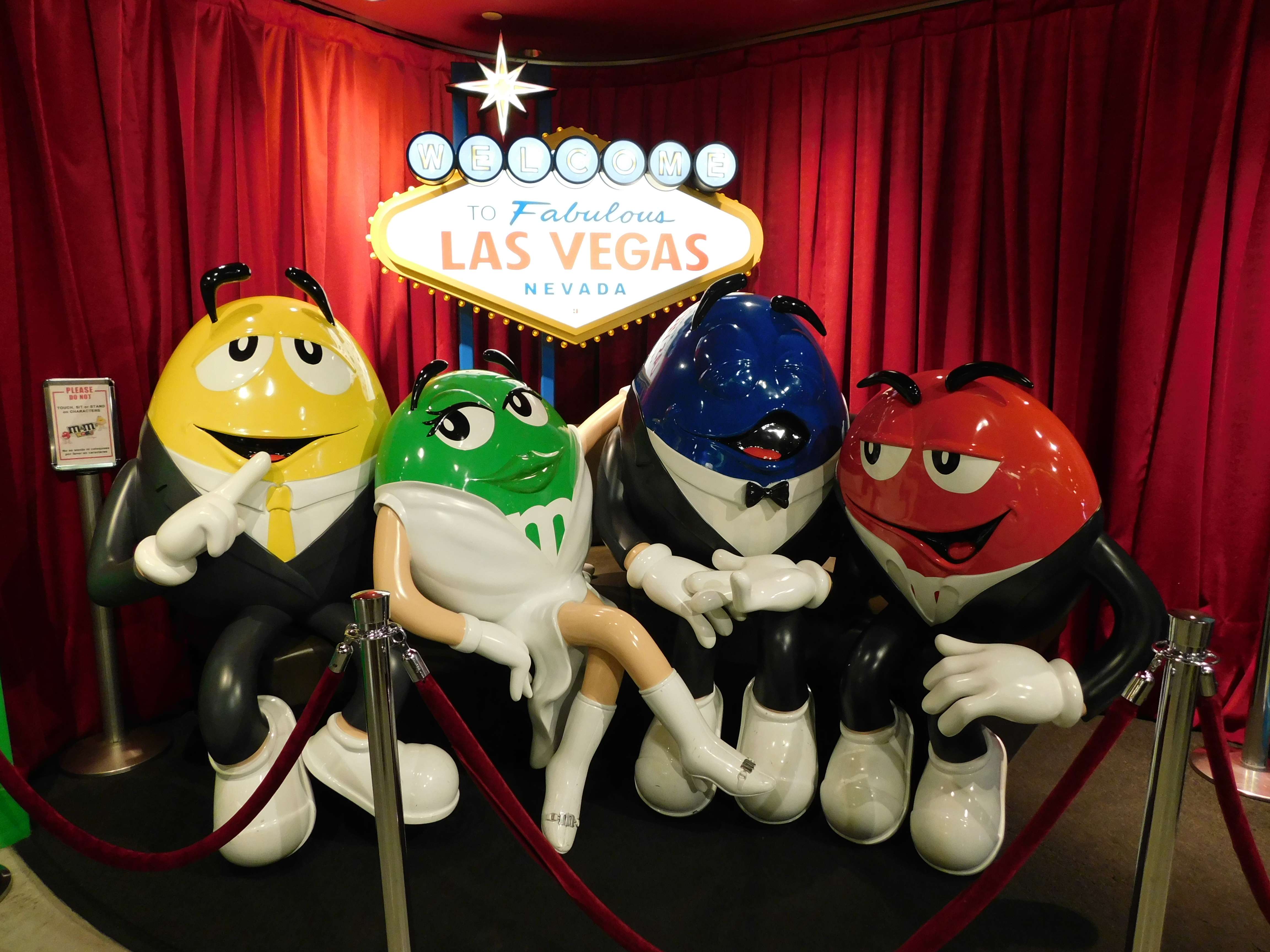 Explore M&M’s world in Las Vegas