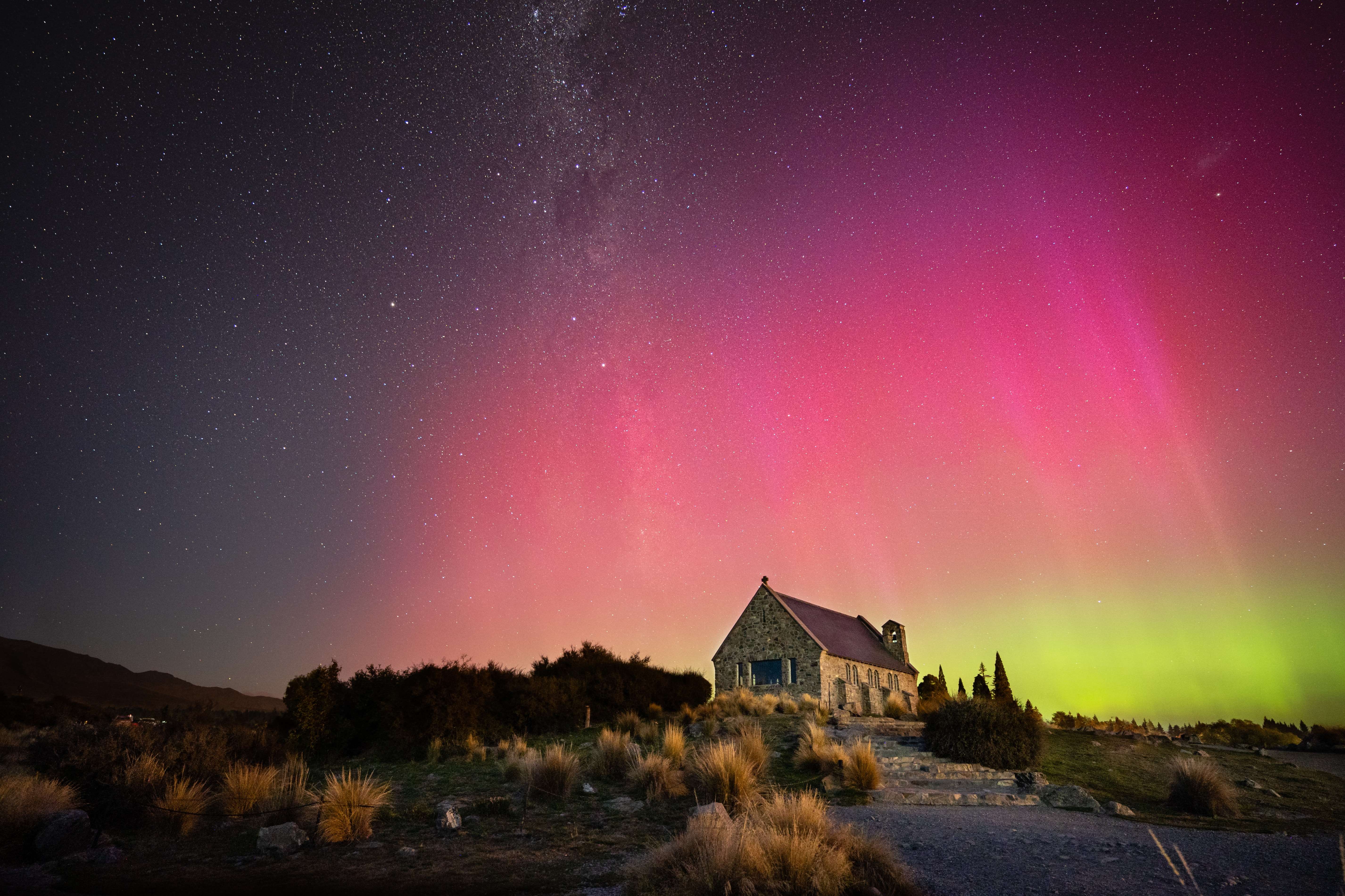 What causes Southern Lights?