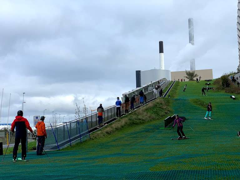 Try Skiing At Amager Bakke