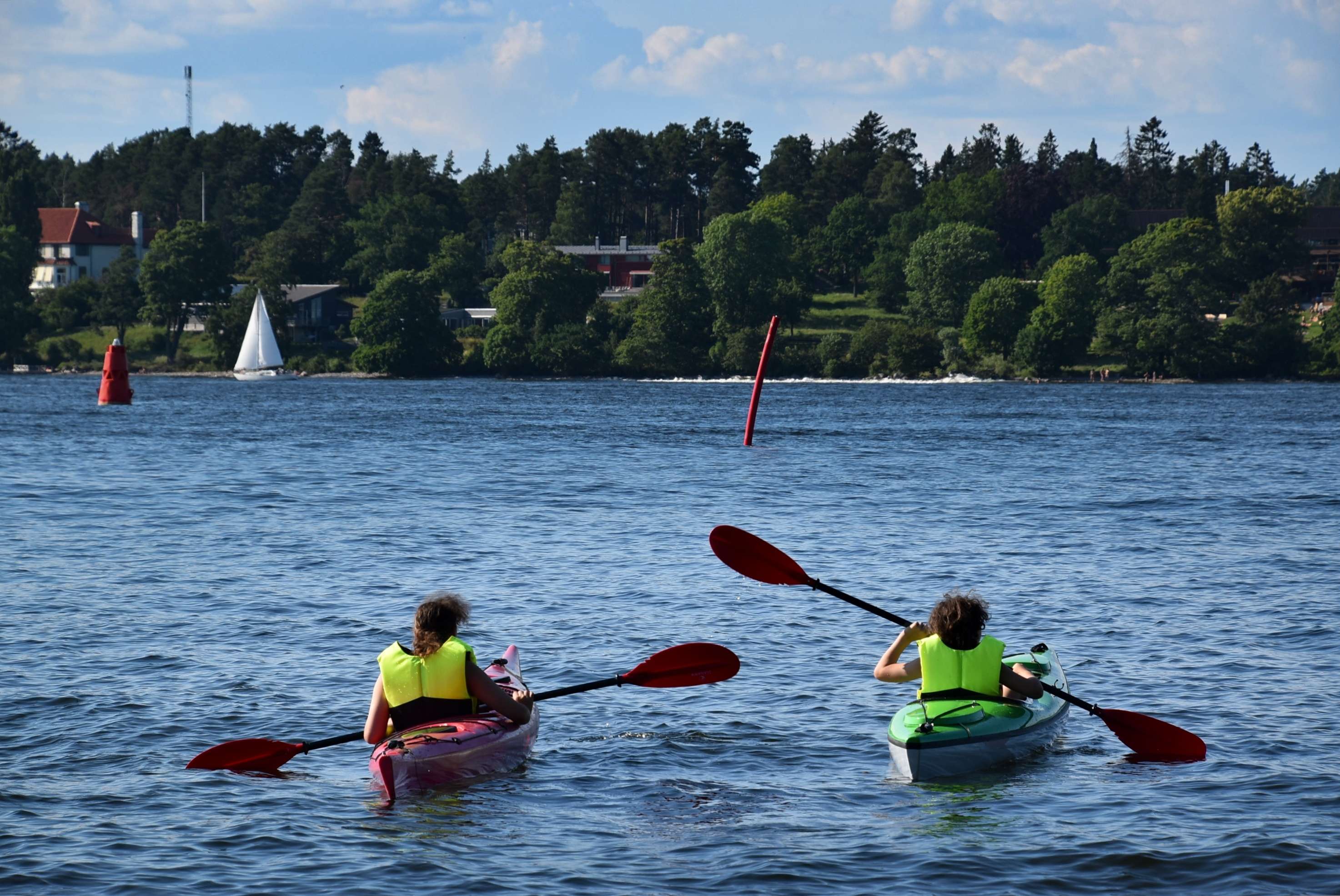 Kayaking on The Coast