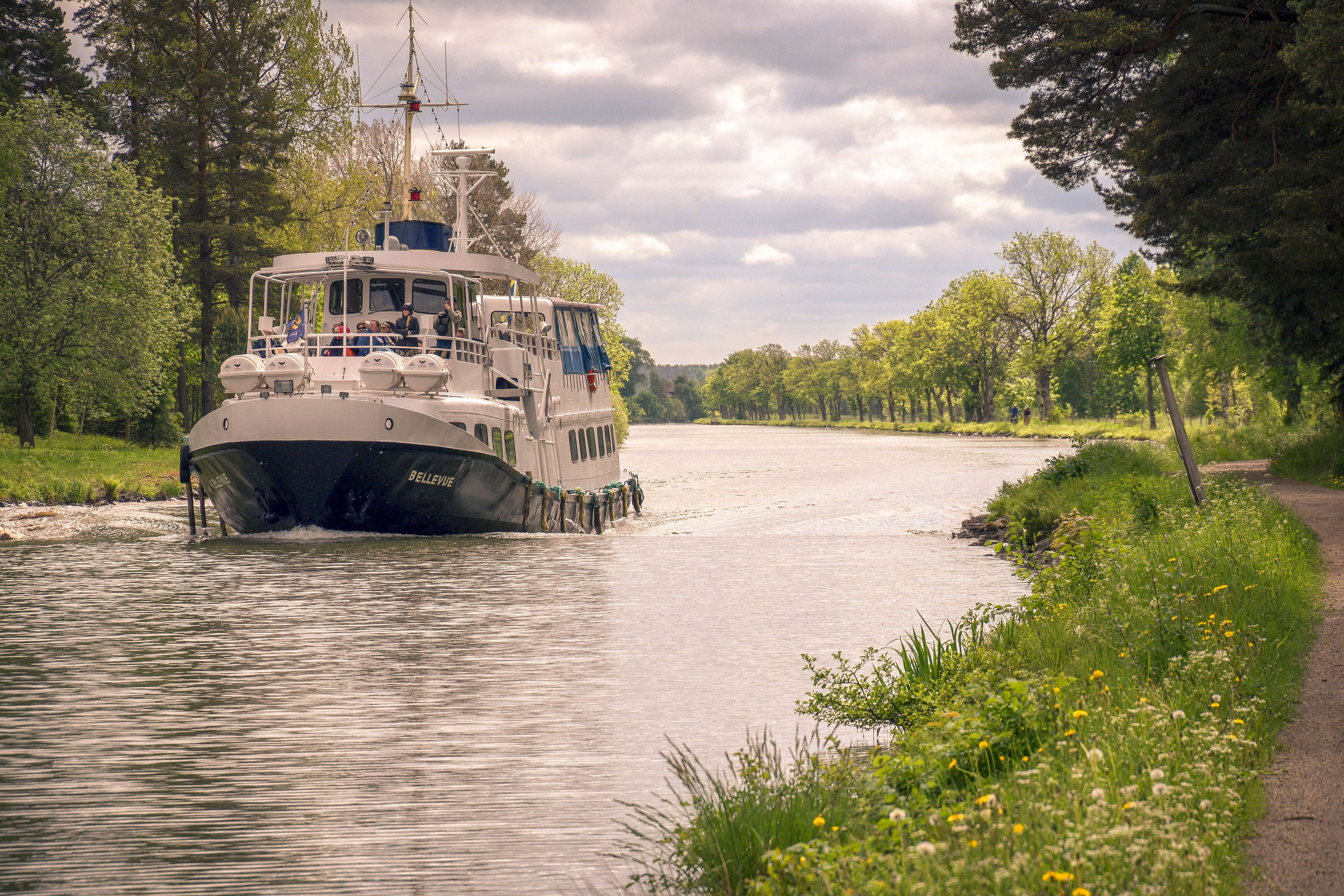 Enjoy a Boat Ride Along The Gota Canal