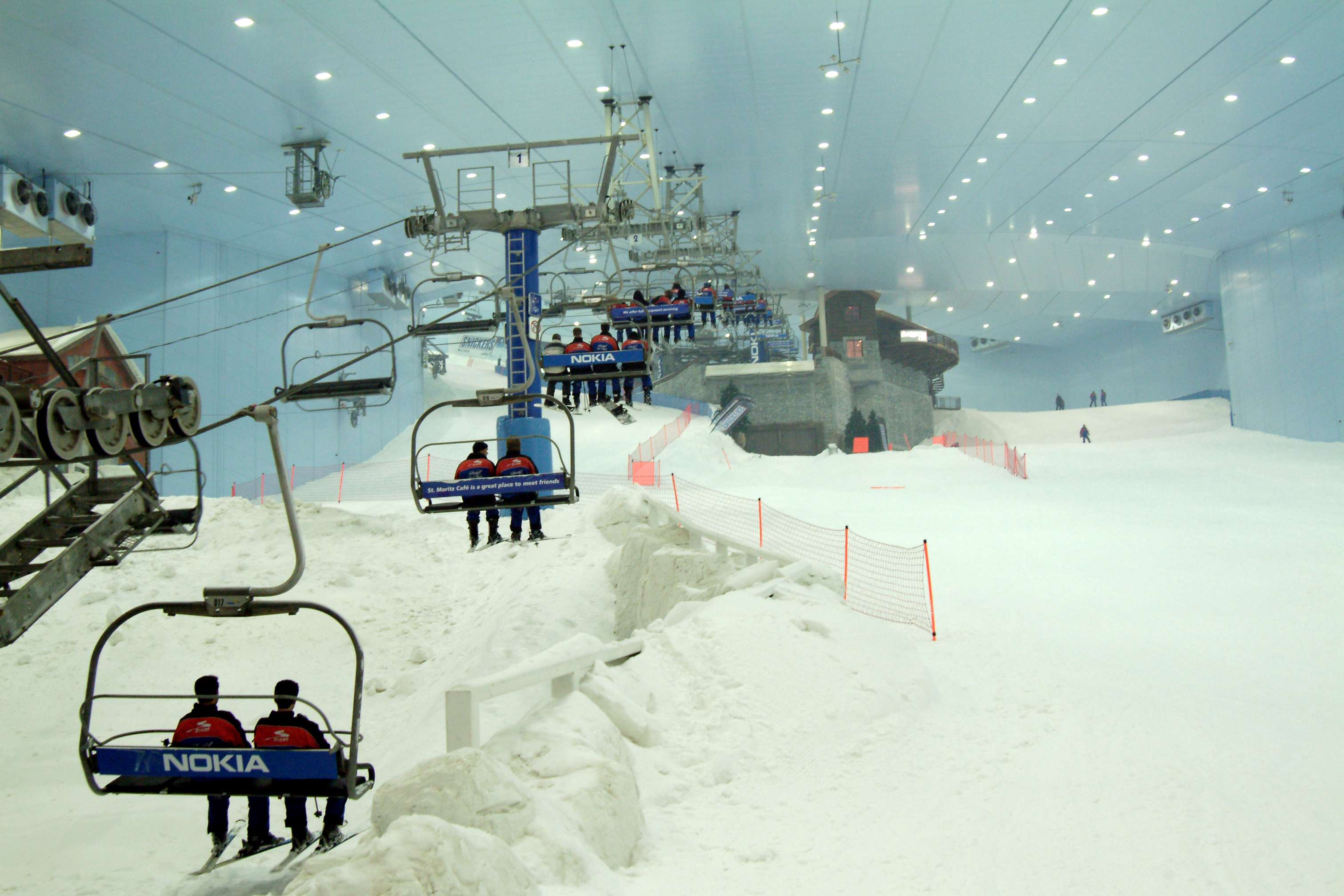 Go Skiing at The Mall