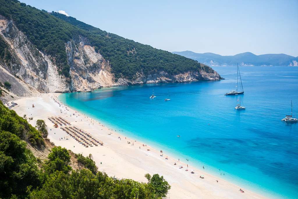 Myrtos Beach, Kefalonia, Greece