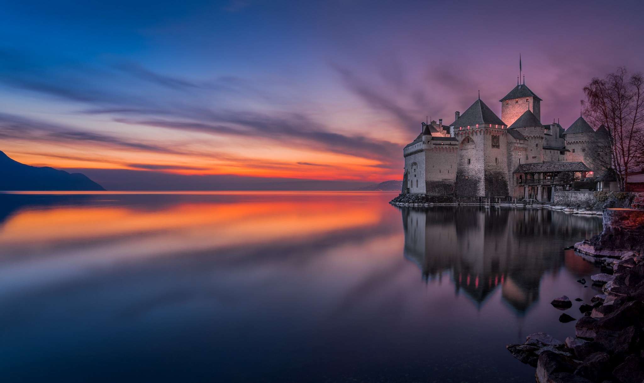 Lake Geneva, France & Switzerland