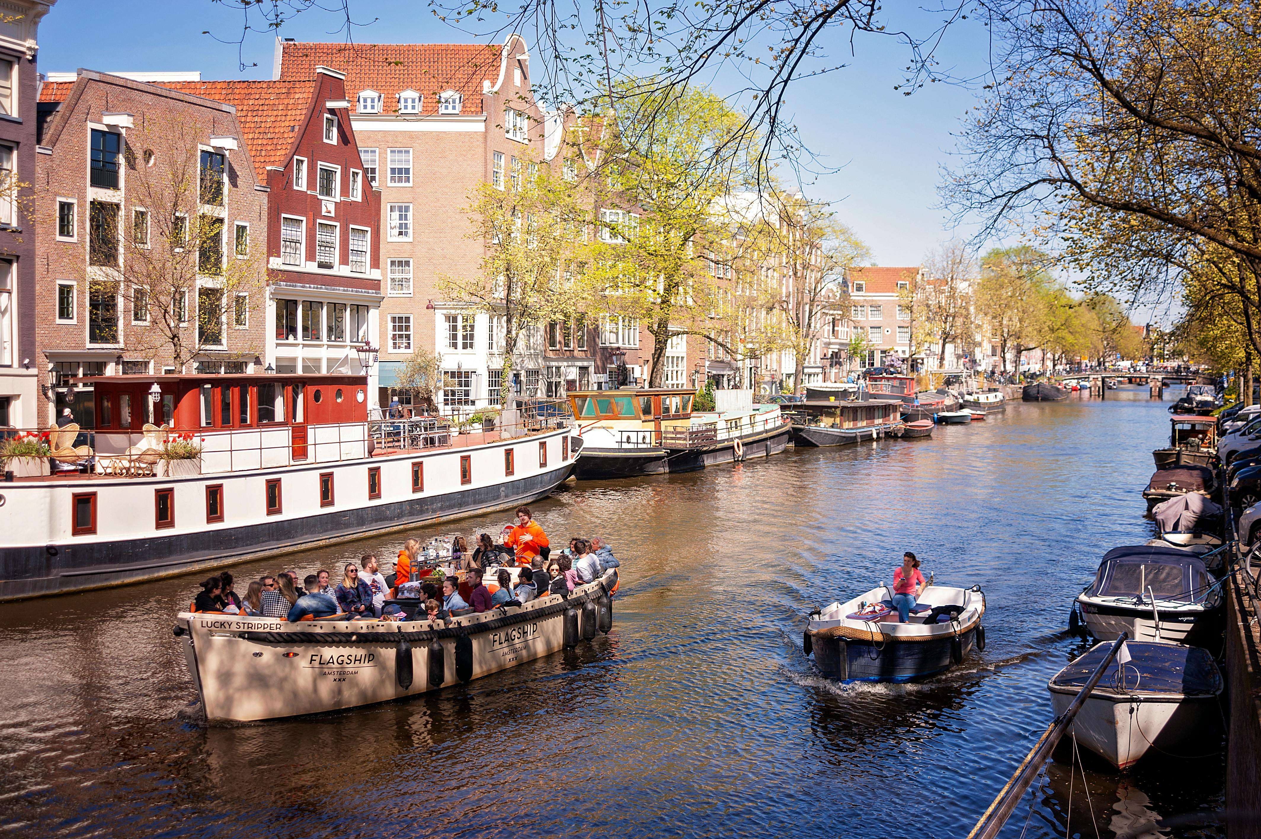 Take A Canal Tour In Amsterdam