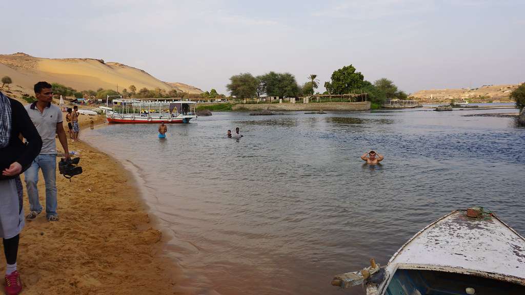 Swimming Beach, Aswan