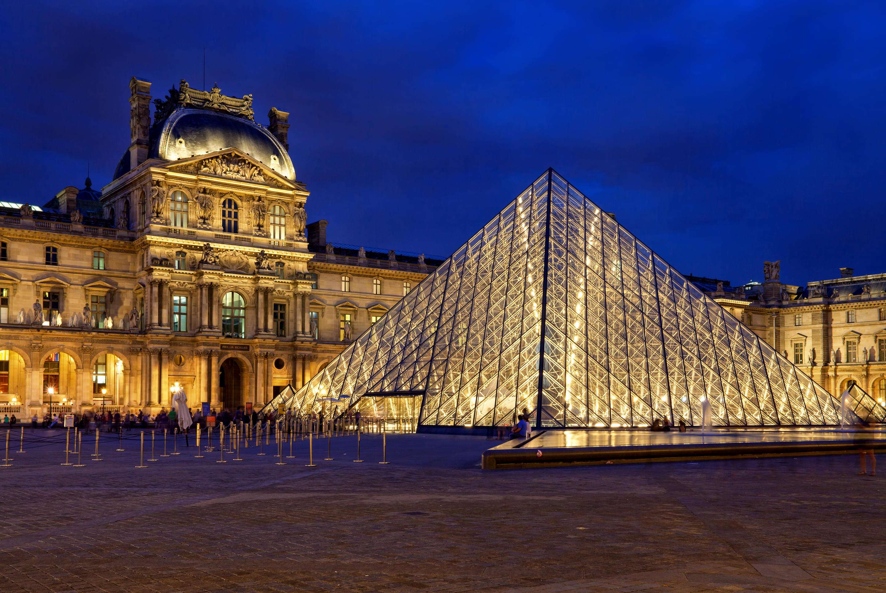 Louvre Museum In Paris