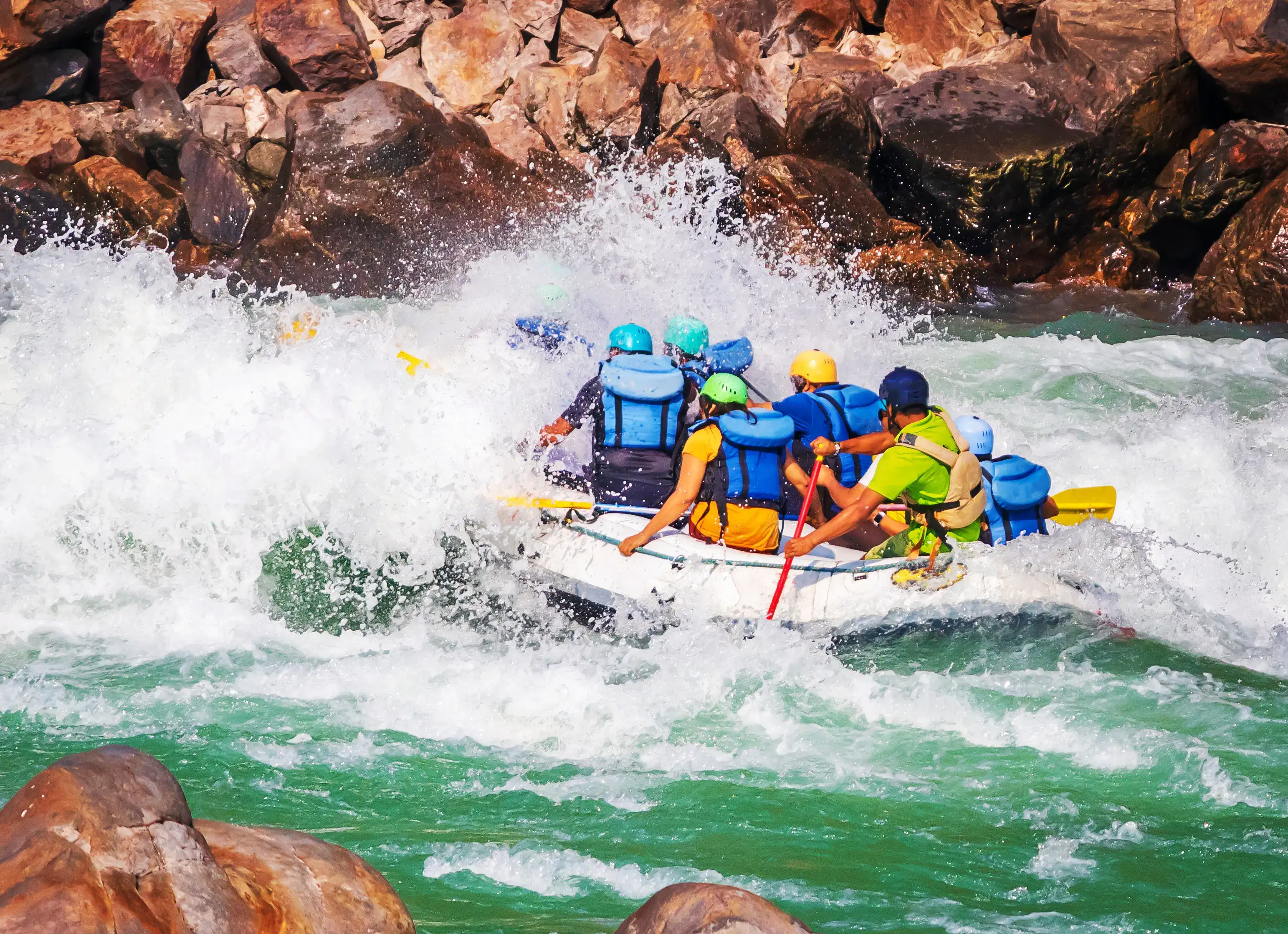 Try Whitewater Rafting