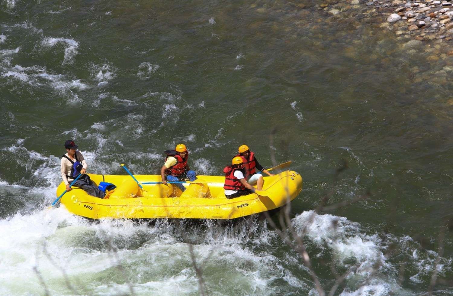 White Water Rafting In Punakha