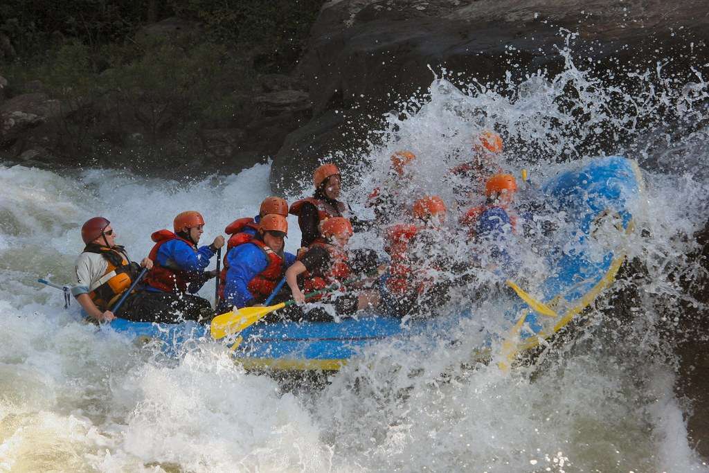 Enjoy White Water Rafting