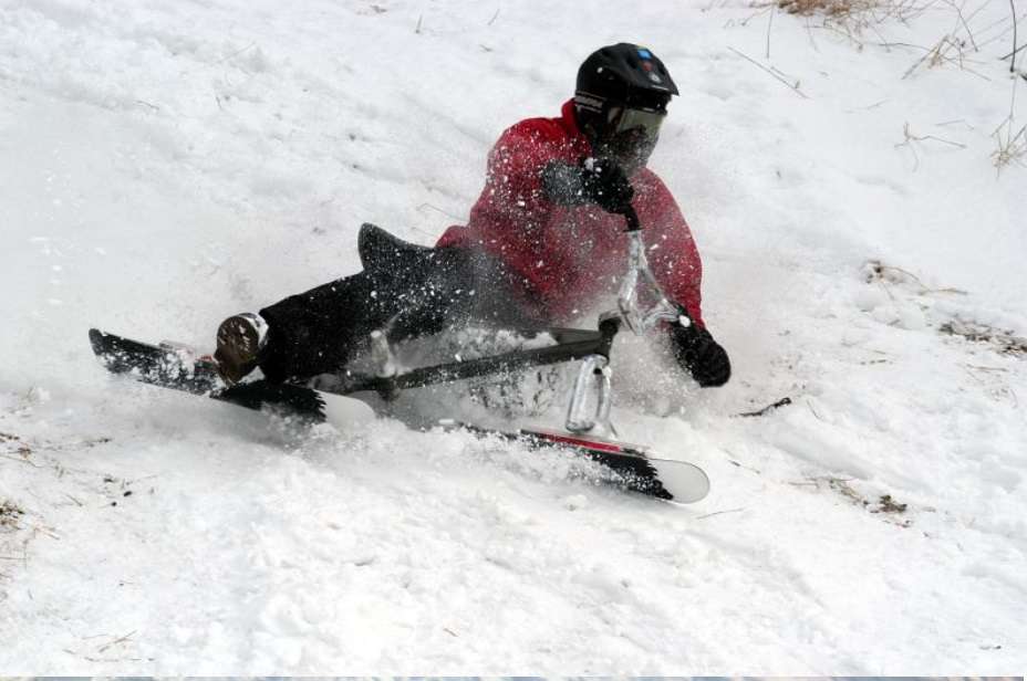 Snow Biking in Gulmarg