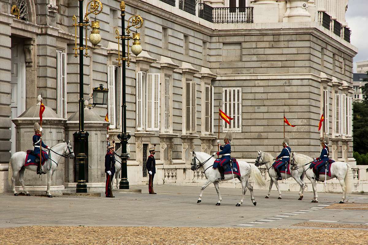 The Change of Guards Ceremony is Still Held at the Royal Palace