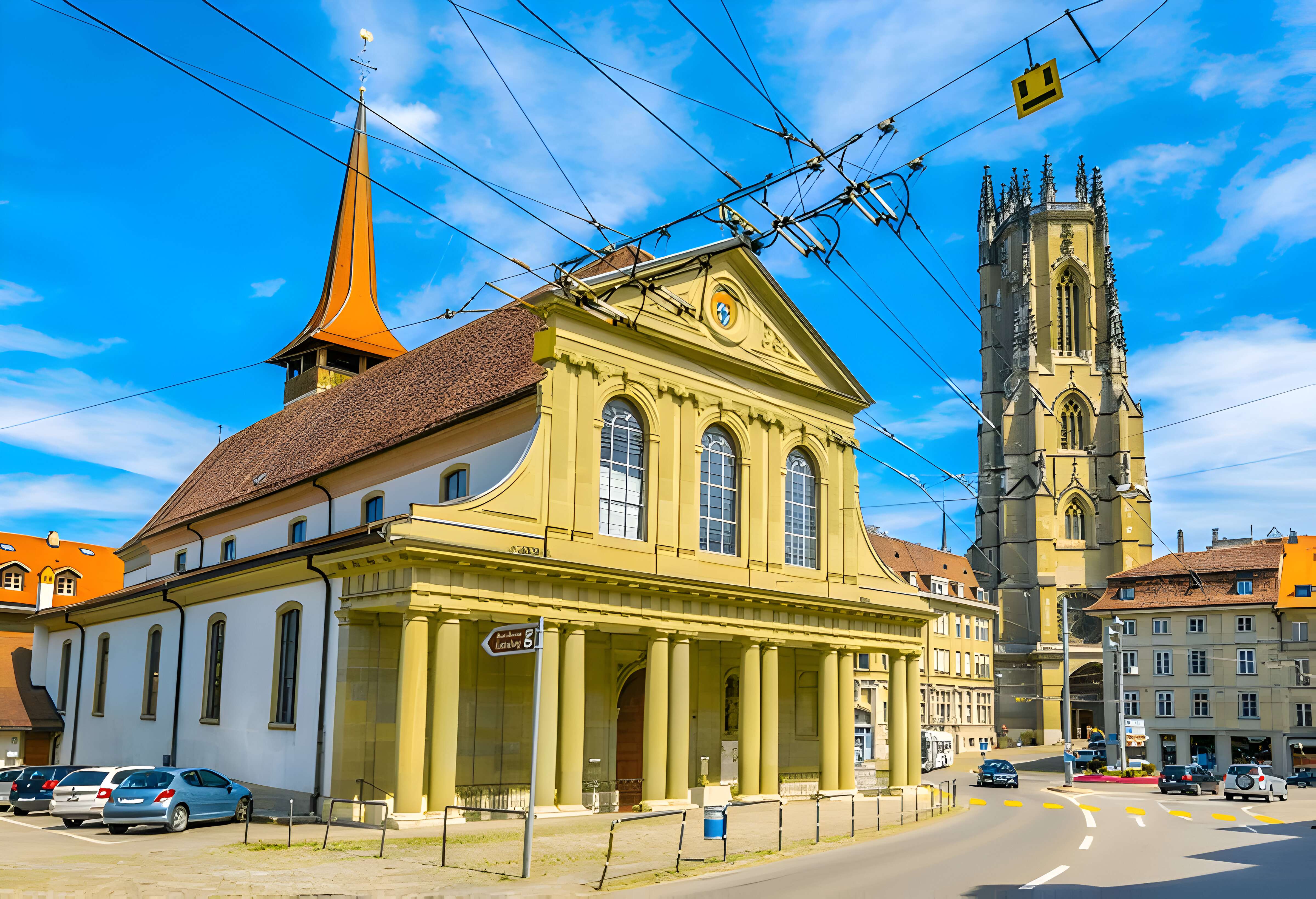 Take Blessings At Basilica De Nuestra Senora De Friburgo