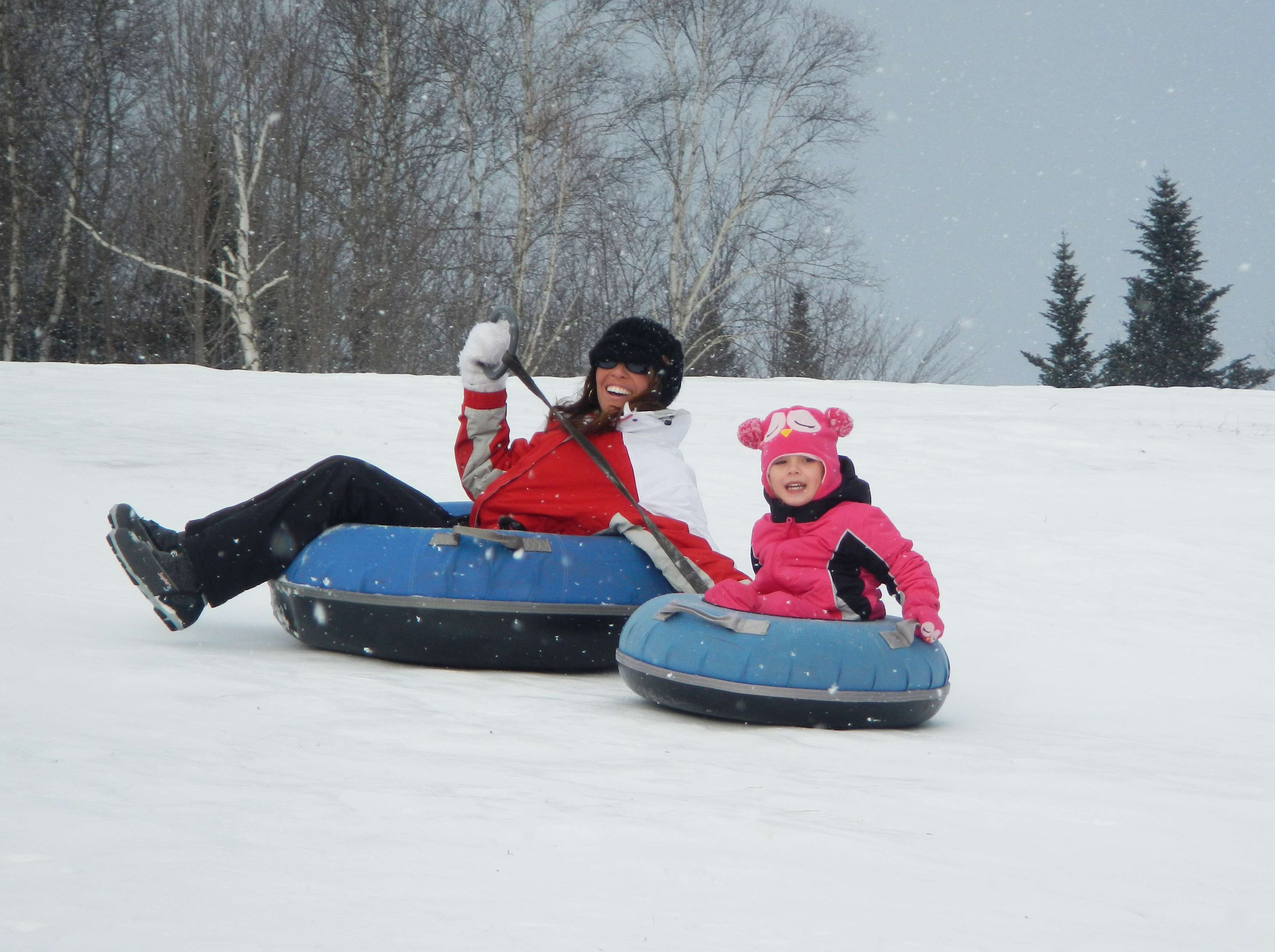 Feel The Joy of Snow Tubing