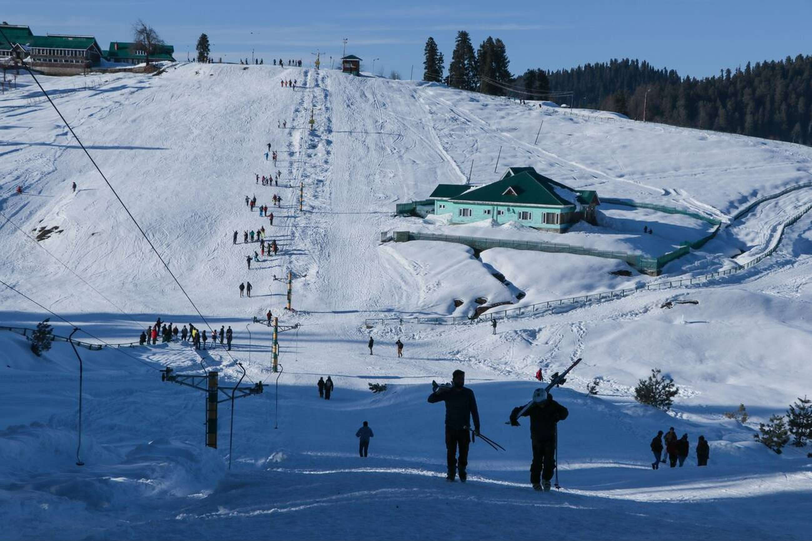 Skiing And Snowboarding In Gulmarg