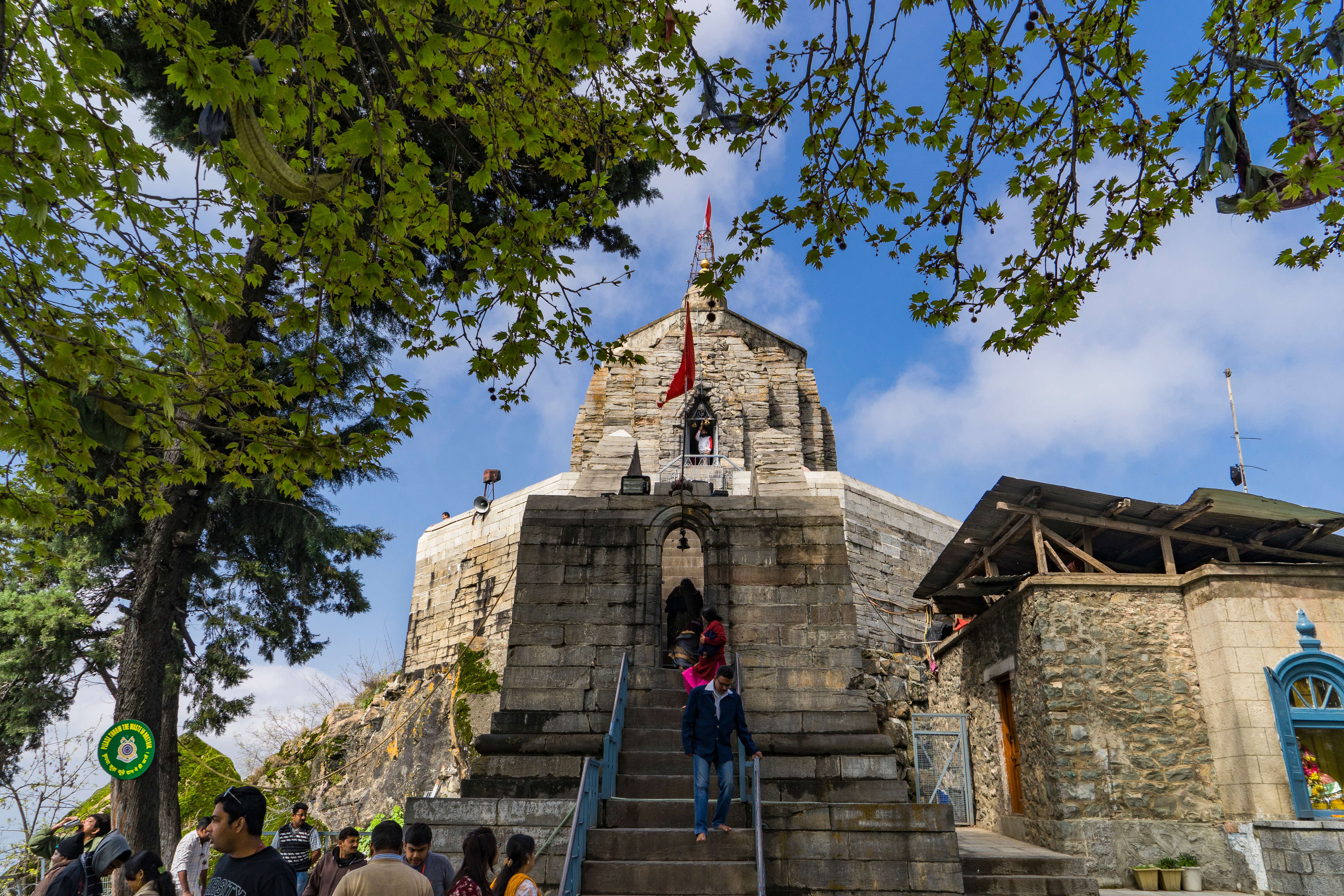 Visit the Sacred Shankaracharya Temple