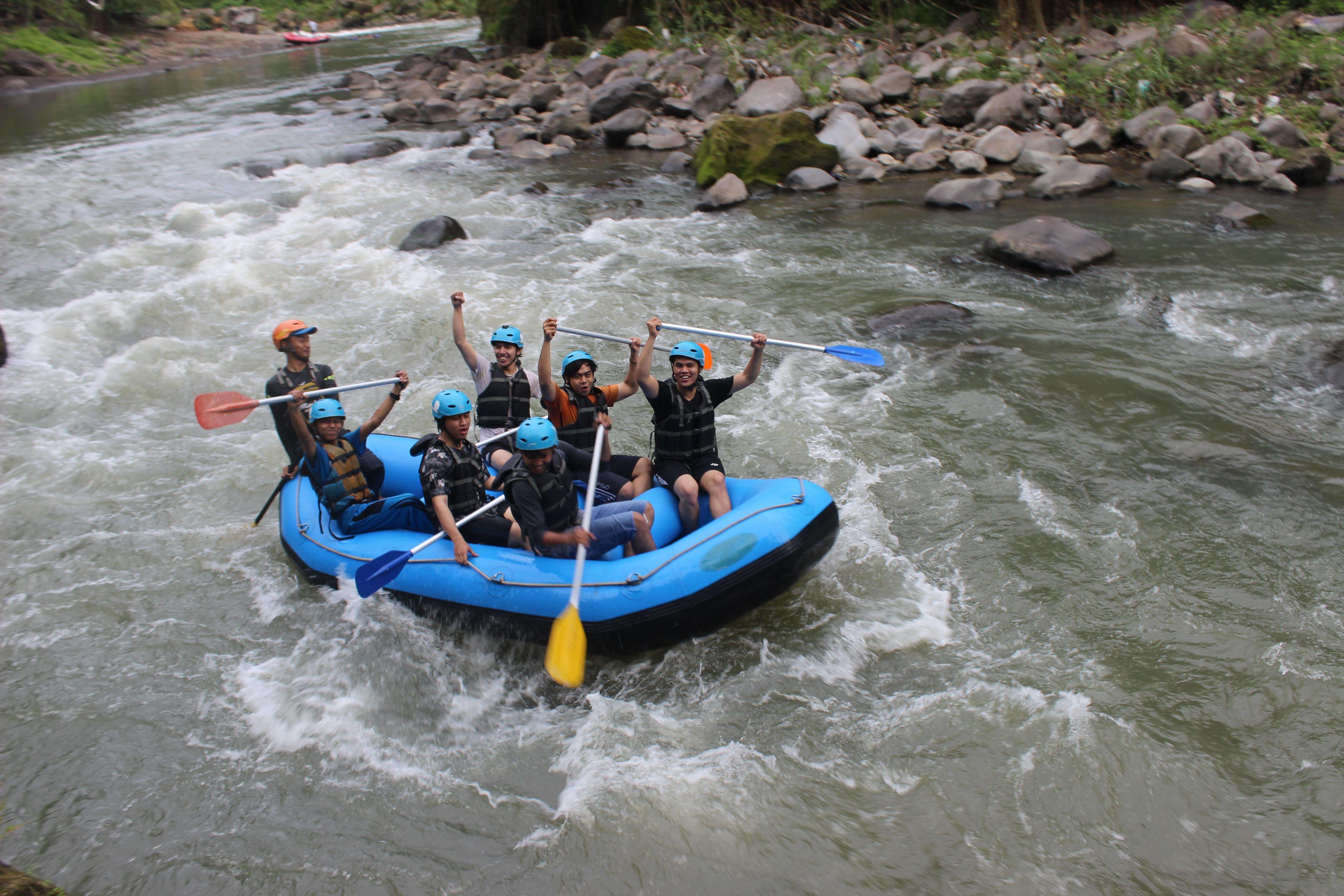 White Water Rafting Or Angling In Lidder River