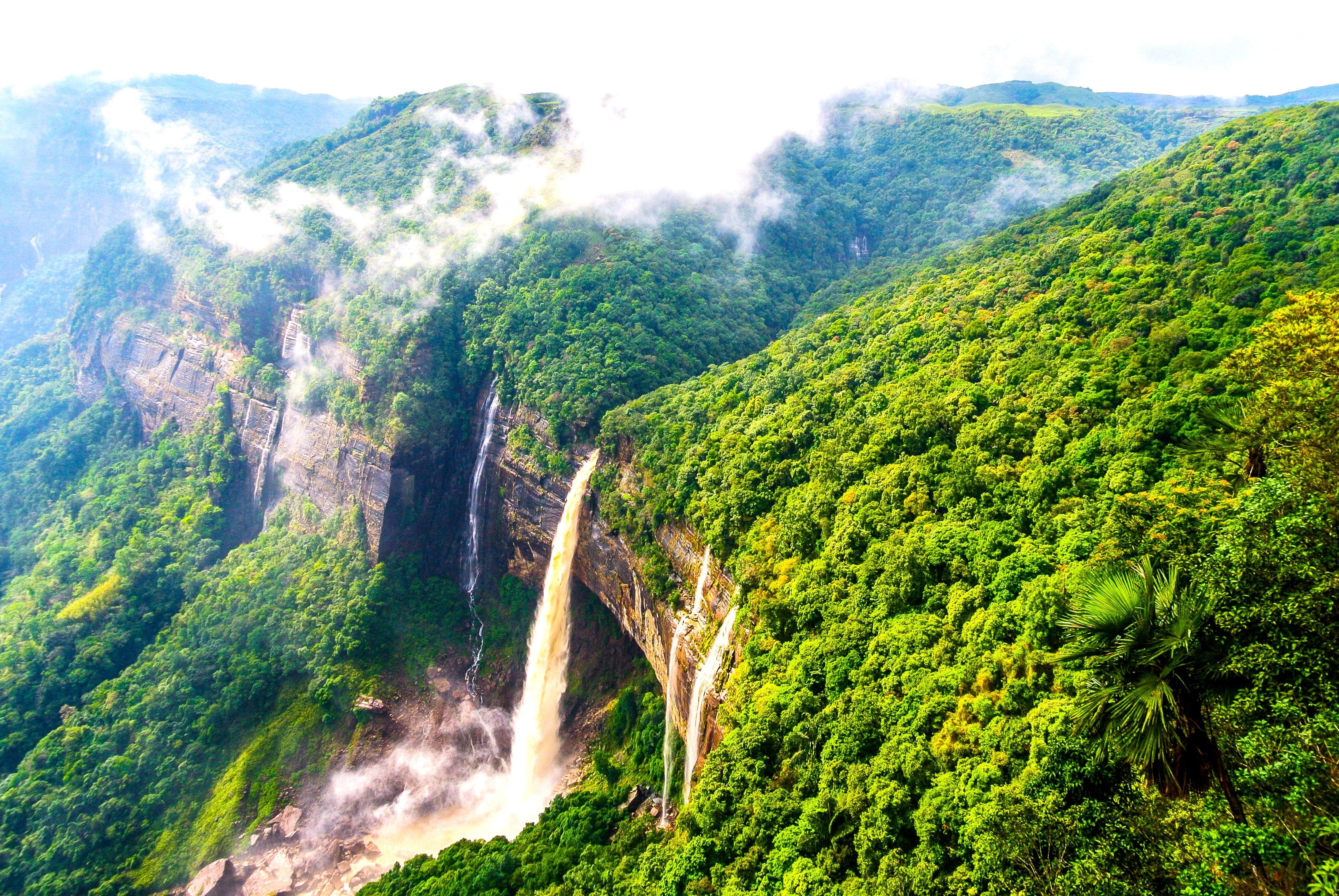 Meghalaya (Shillong, Cherrapunji, & Mawlynnong): Beyond The Clouds, Beneath The Falls