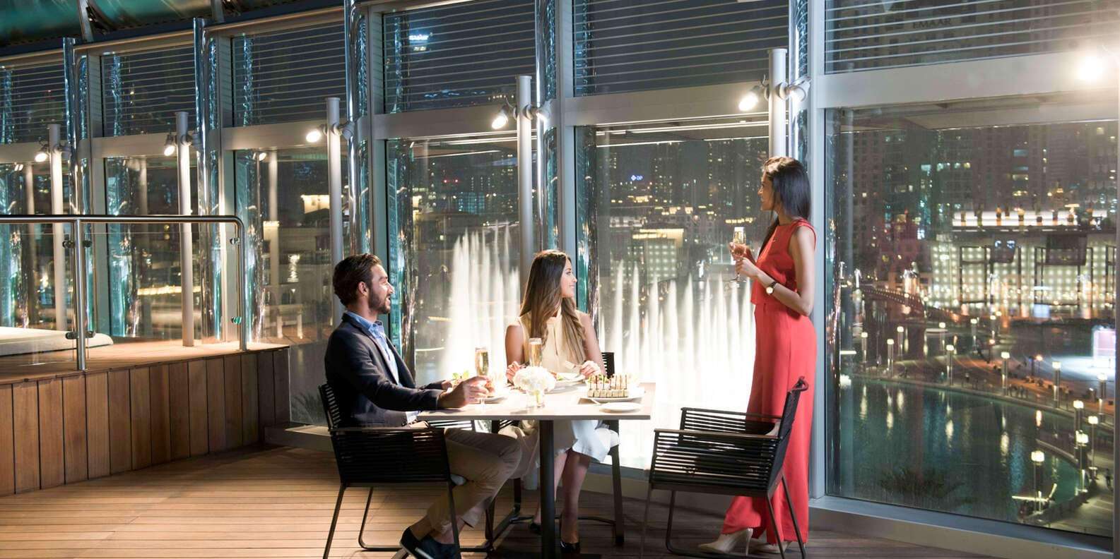 At the Top + The Cafe: Levels 124 & 125 With Complimentary Beverage