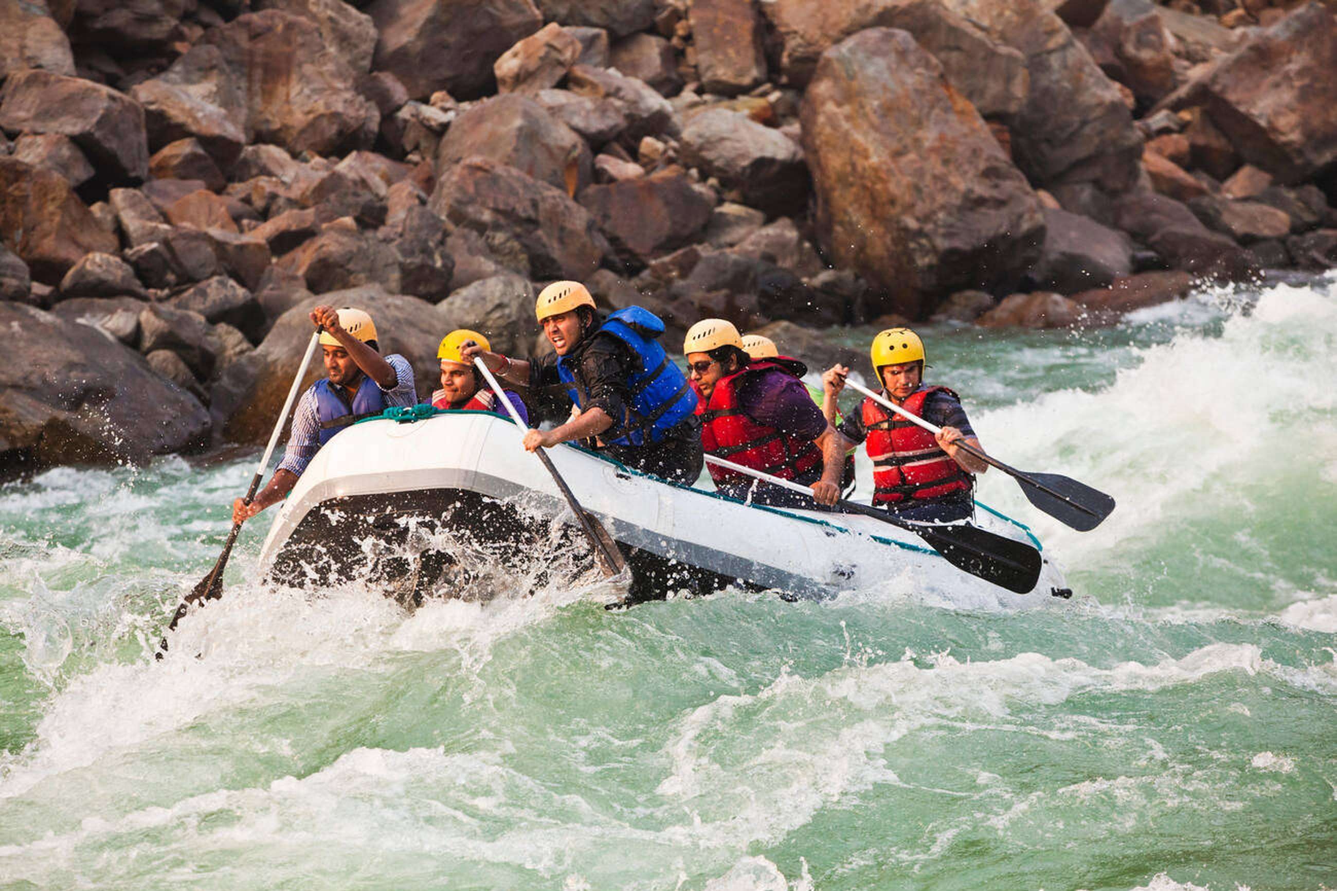 River Rafting in Winter