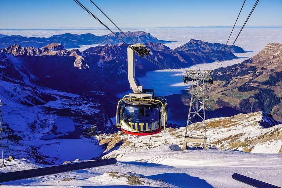 Ride The Rotating Cable Car To Mount Titlis