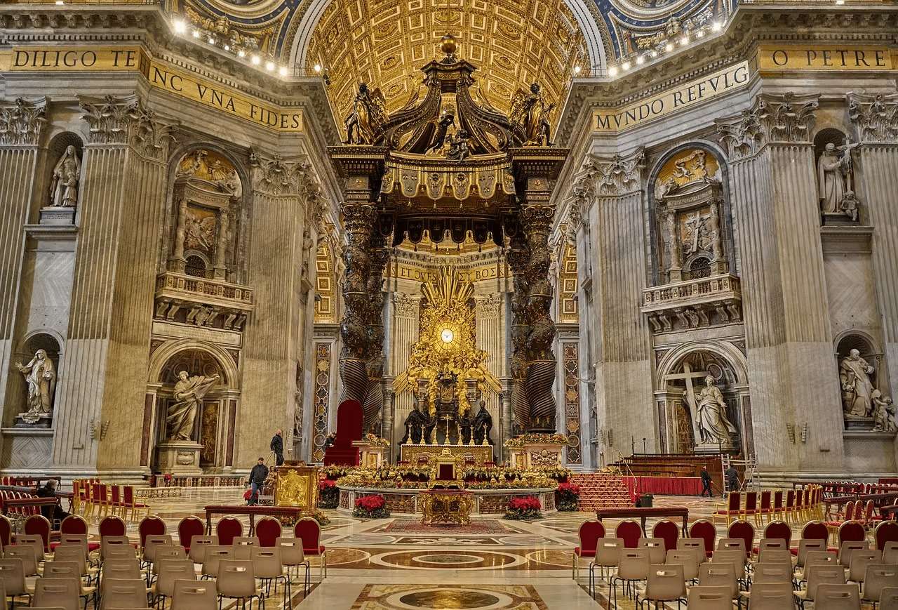 Attend Midnight Mass In St. Peter’s Basilica On Christmas Eve