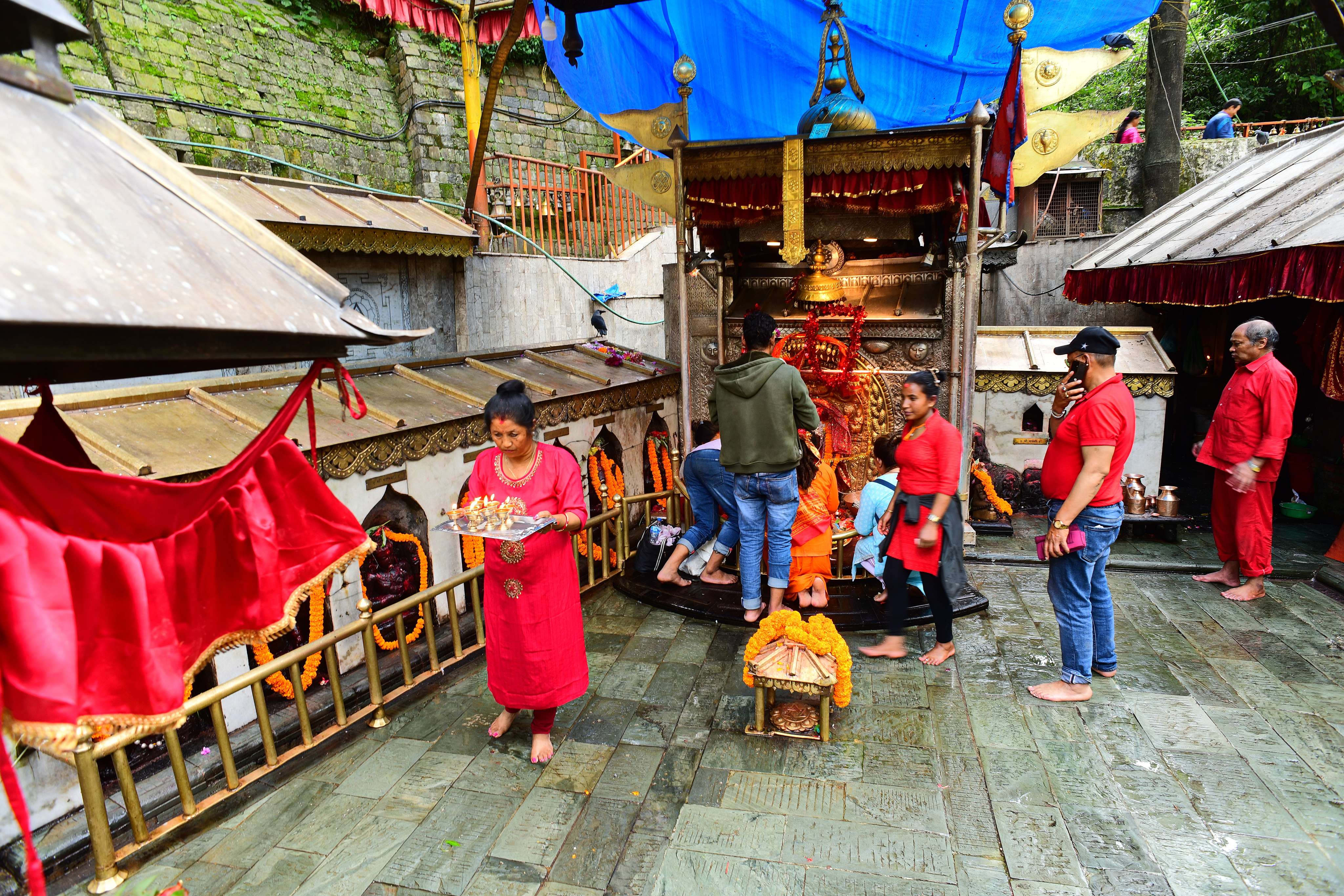 Dakshinkali Temple, south of Kathmandu