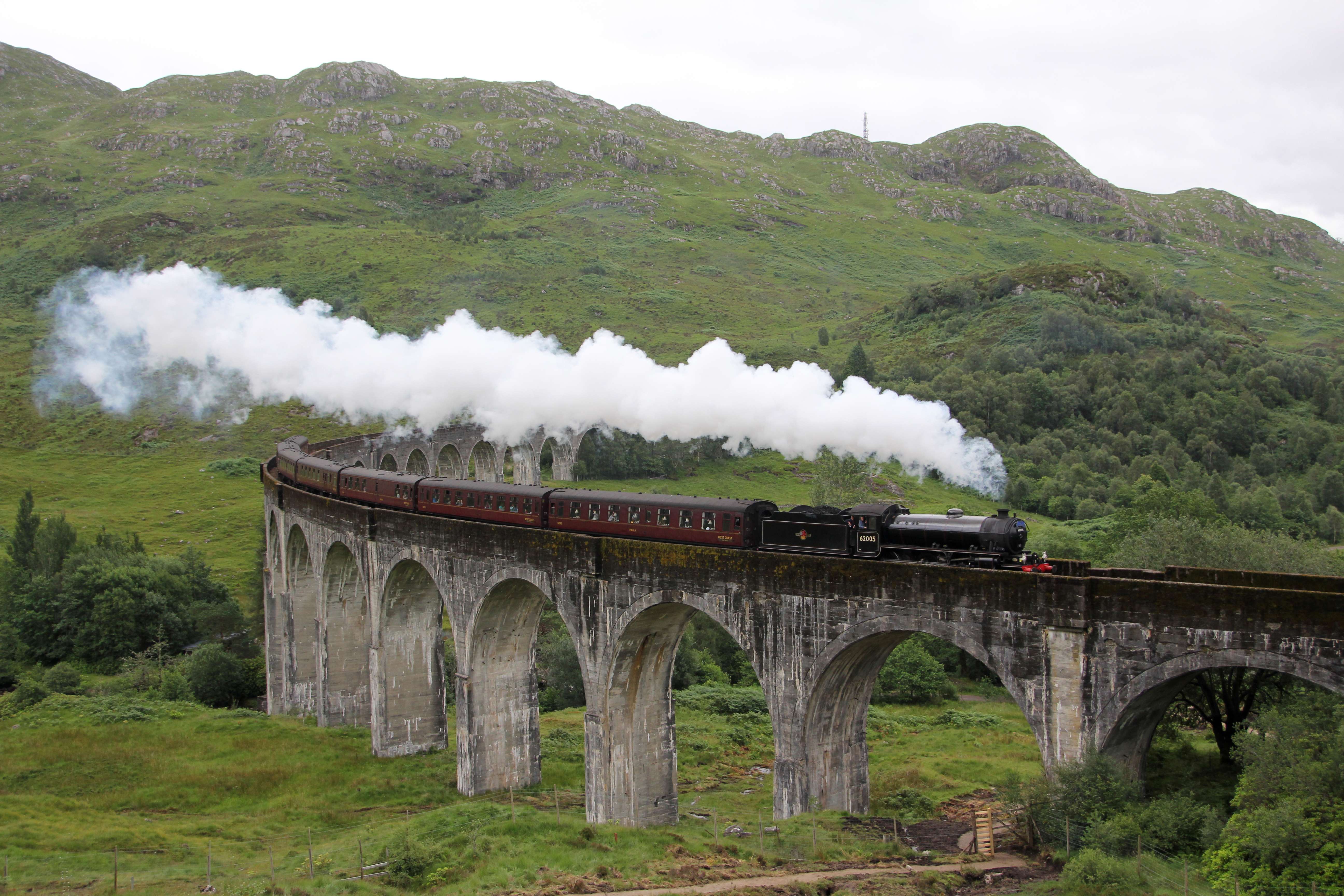 The Jacobite Steam Train (Scotland)