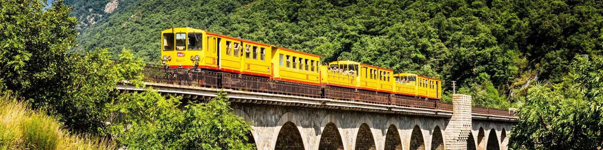 Little Yellow Train of the Pyrenees (France–Spain border)