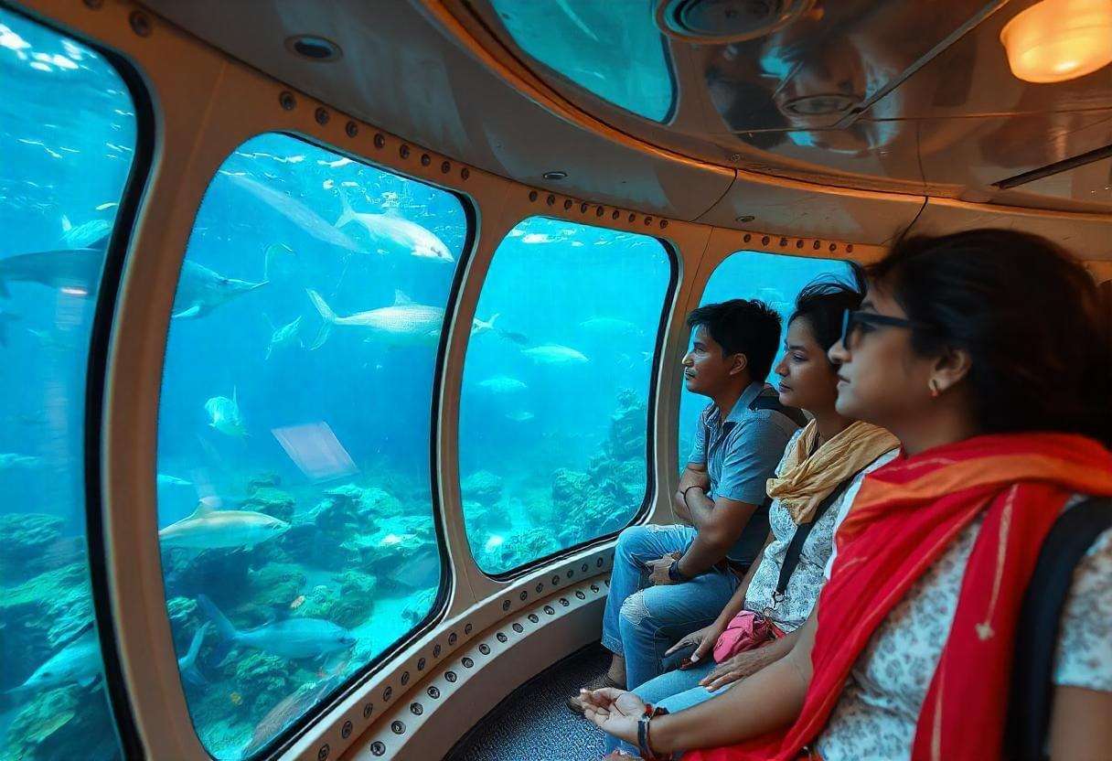 Enjoy A Semi-Submarine Ride In North Bay Island