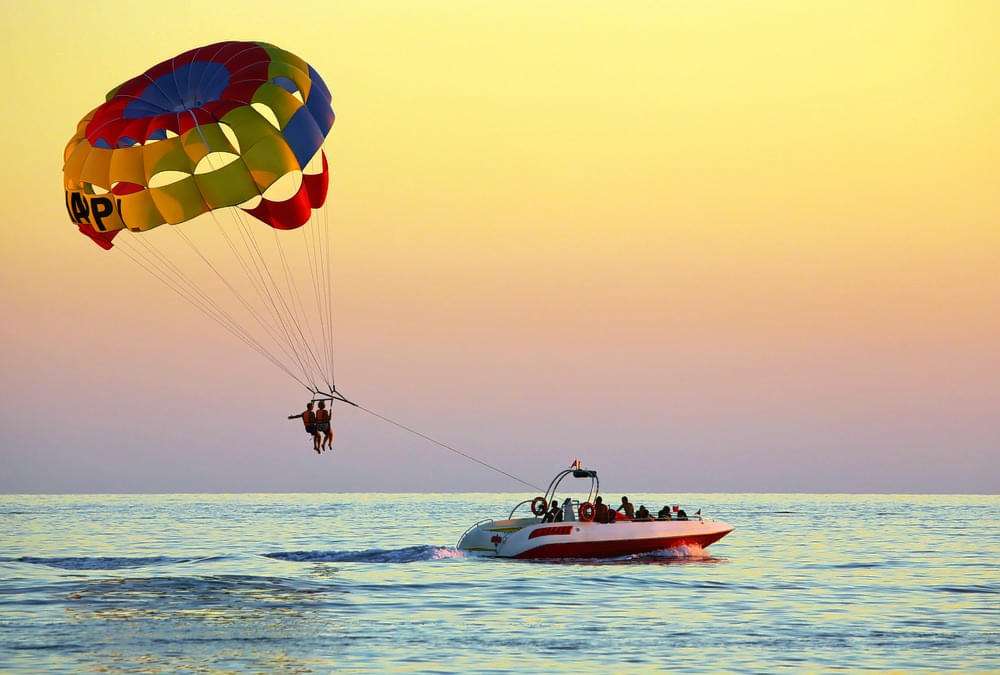 Enjoy Parasailing at Varkala Beach