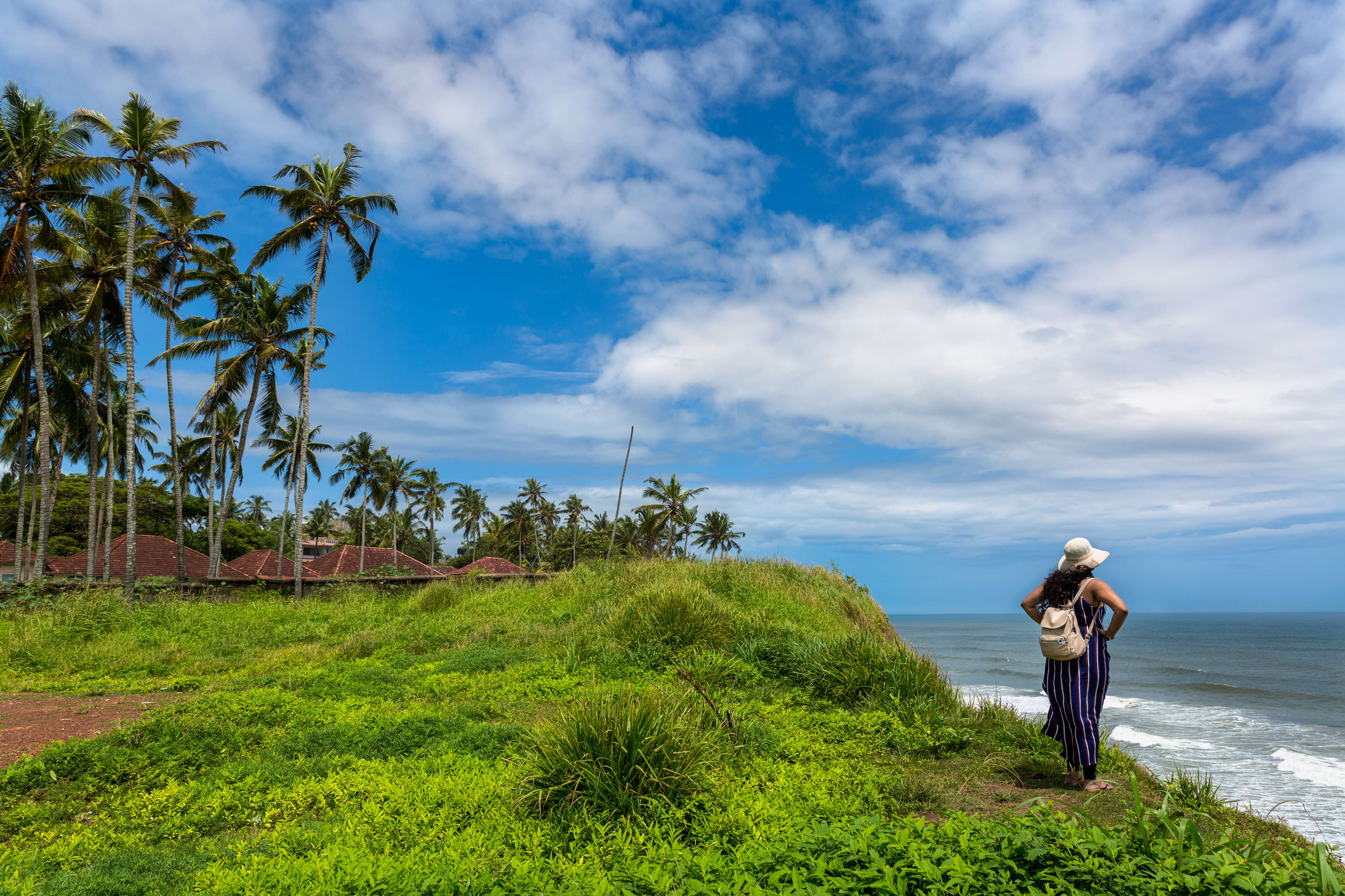 Take In The Arabian Sea Views From The Varkala Cliff