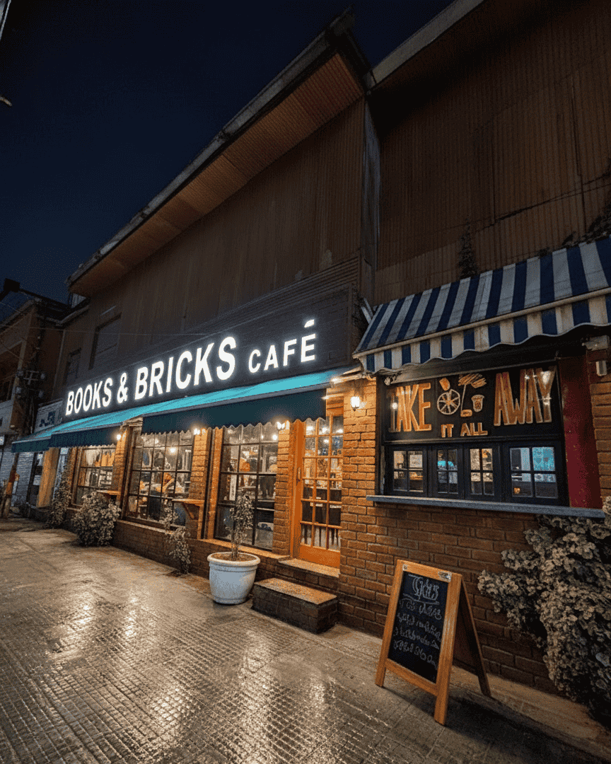 Books and Bricks Café