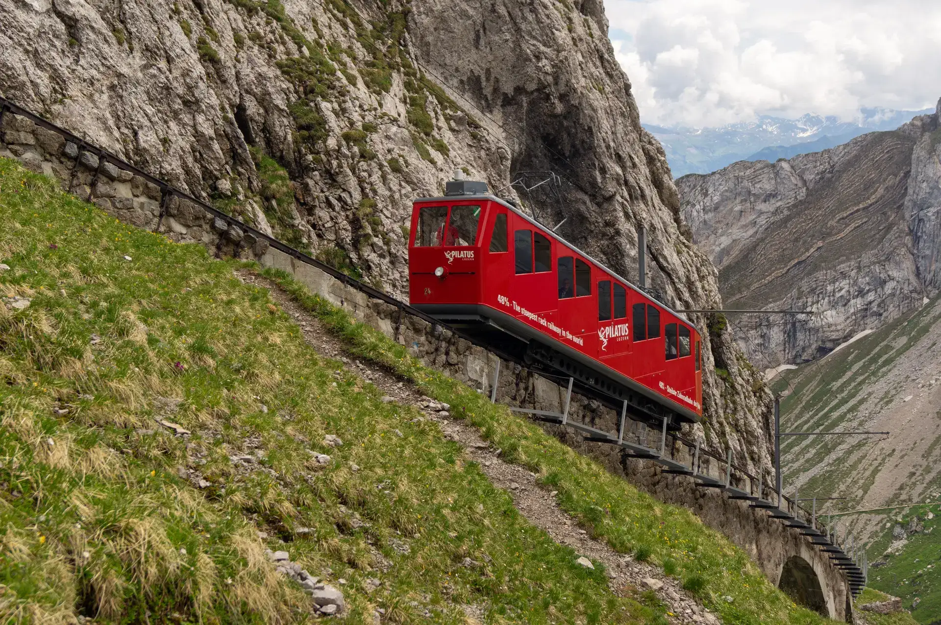World’s Steepest Cogwheel Railway Ride