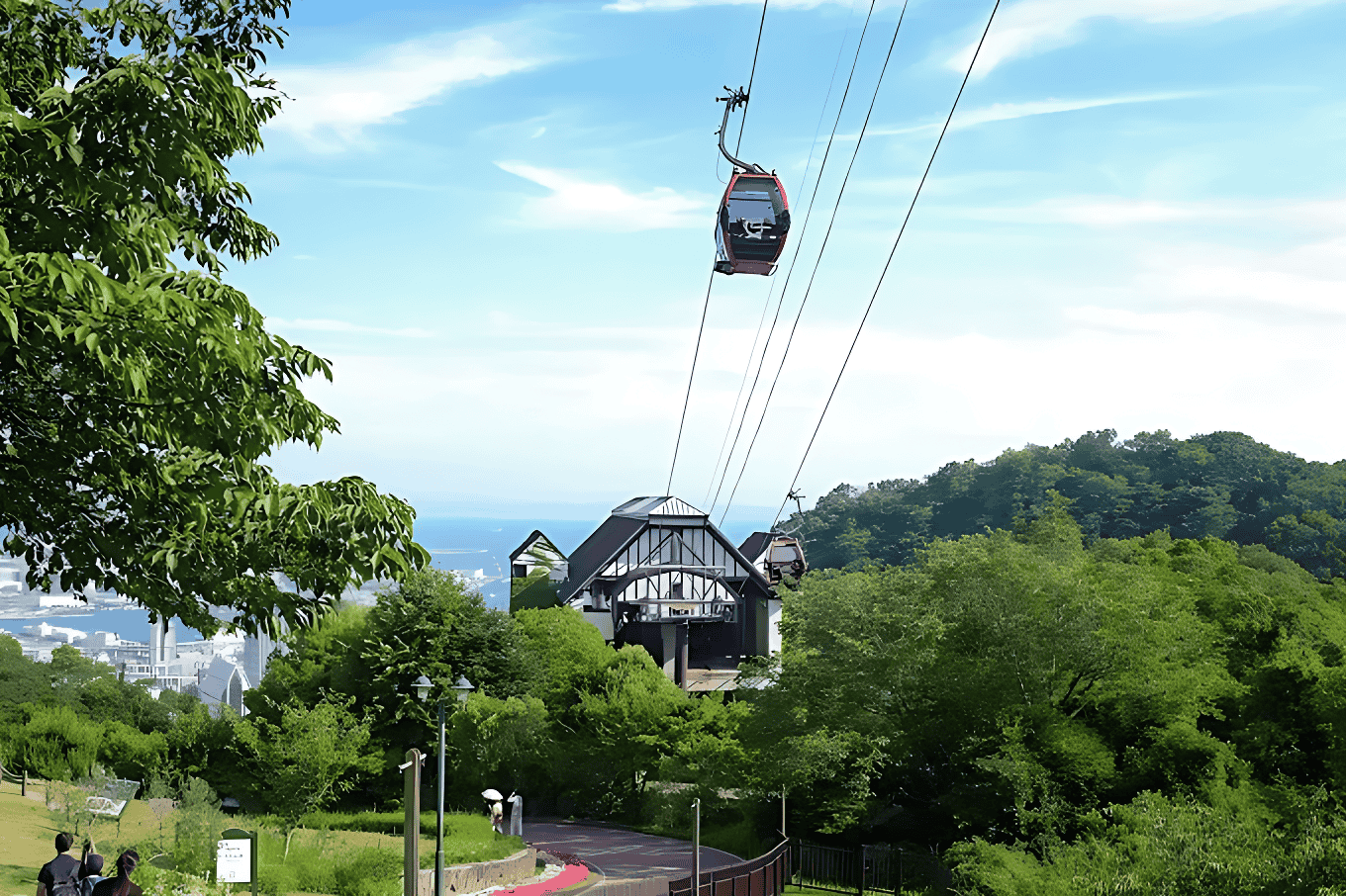 Enjoy The Cable Car Ride To Nunobiki Herb Garden